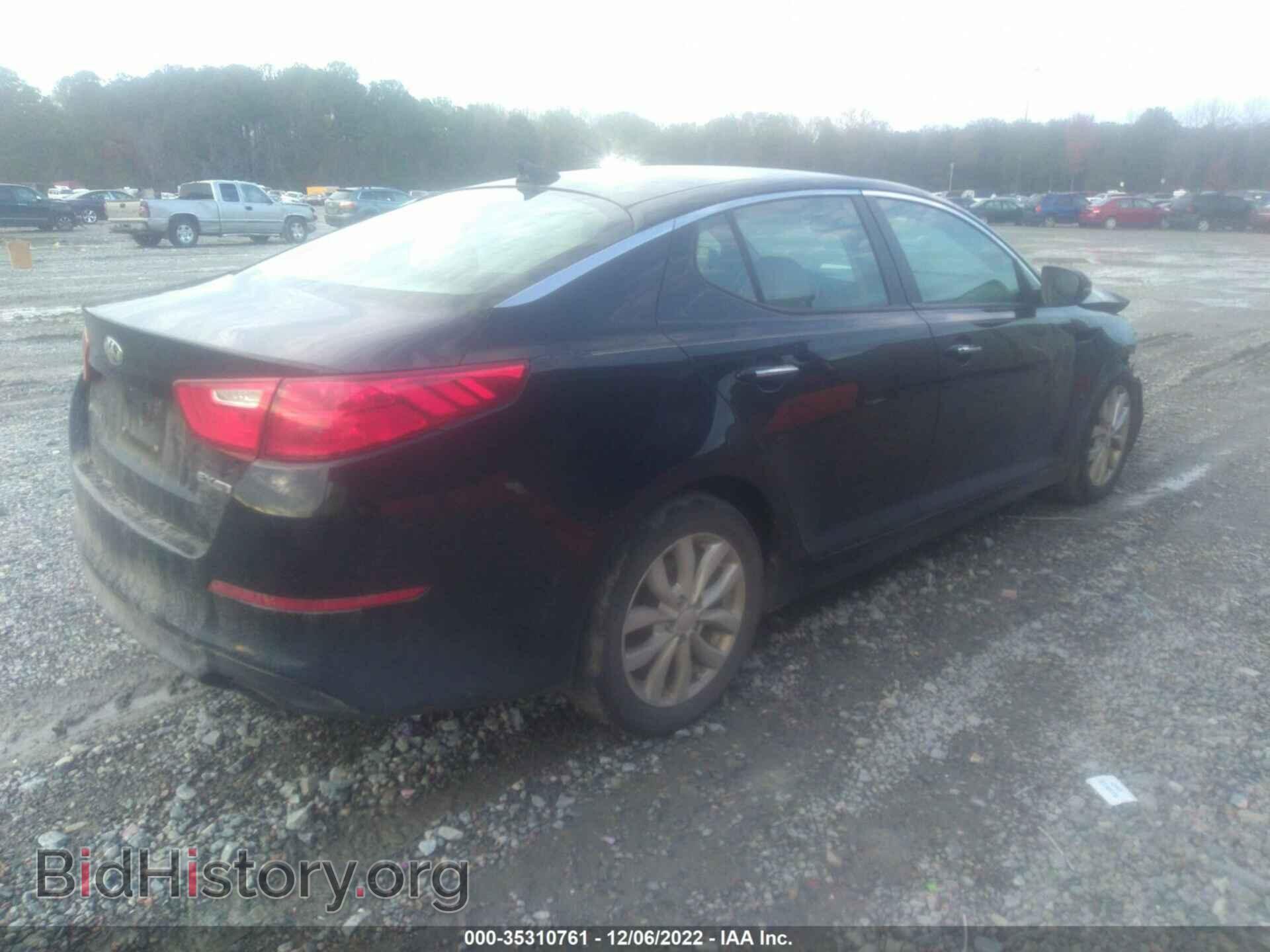 2014 KIA OPTIMA - VIN: 5XXGN4A75EG322173 - Фото 4