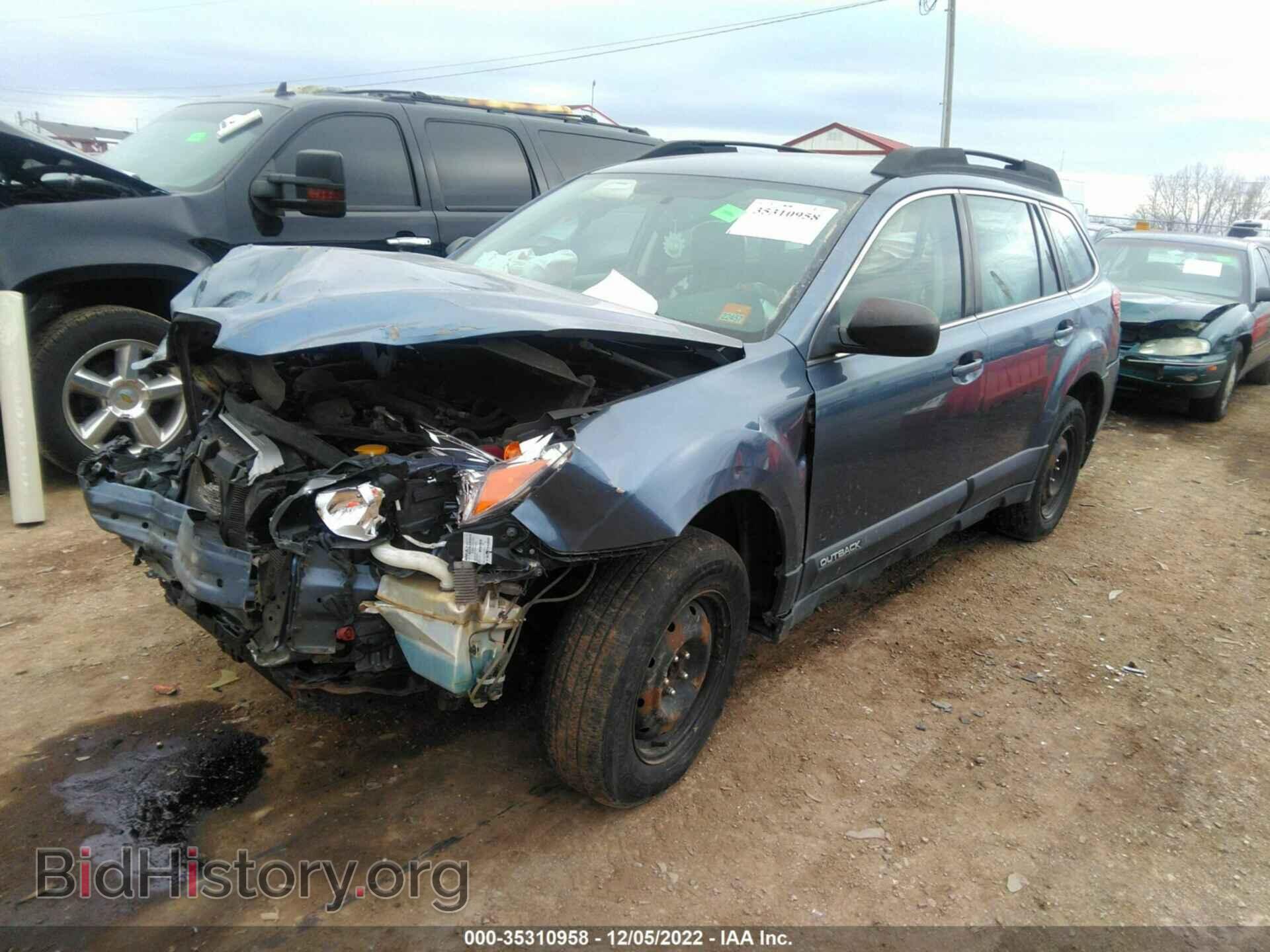 2013 SUBARU OUTBACK - VIN: 4S4BRBAC0D3249840 - Фото 2