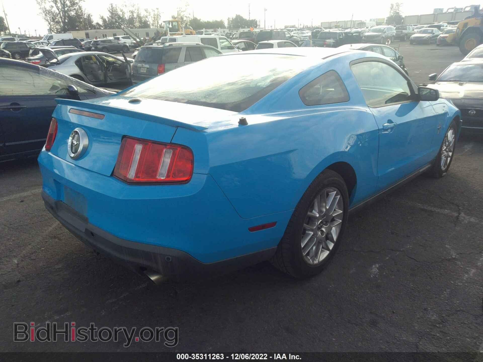2012 FORD MUSTANG - VIN: 1ZVBP8AM2C5267942 - Фото 4