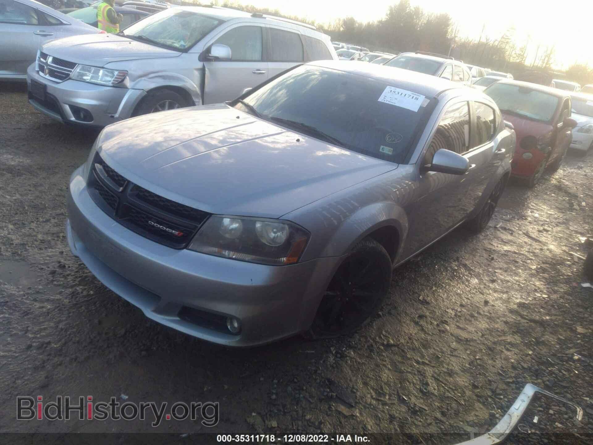 2013 DODGE AVENGER - VIN: 1C3CDZCG3DN742601 - Фото 2