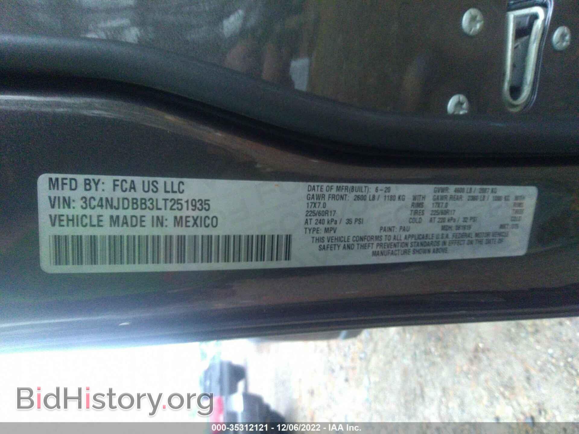 2020 JEEP COMPASS - VIN: 3C4NJDBB3LT251935 - Photo 9
