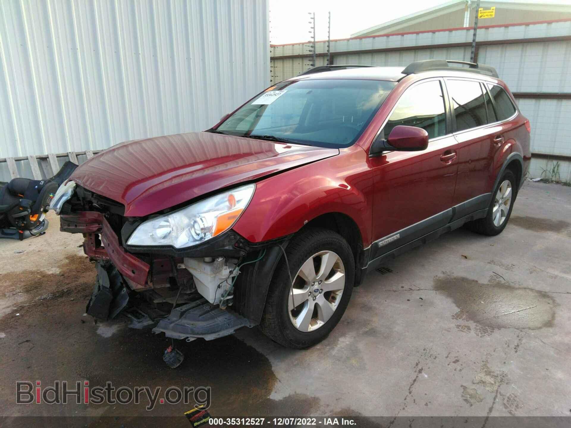 2012 SUBARU OUTBACK - VIN: 4S4BRCKC4C3249603 - Фото 2