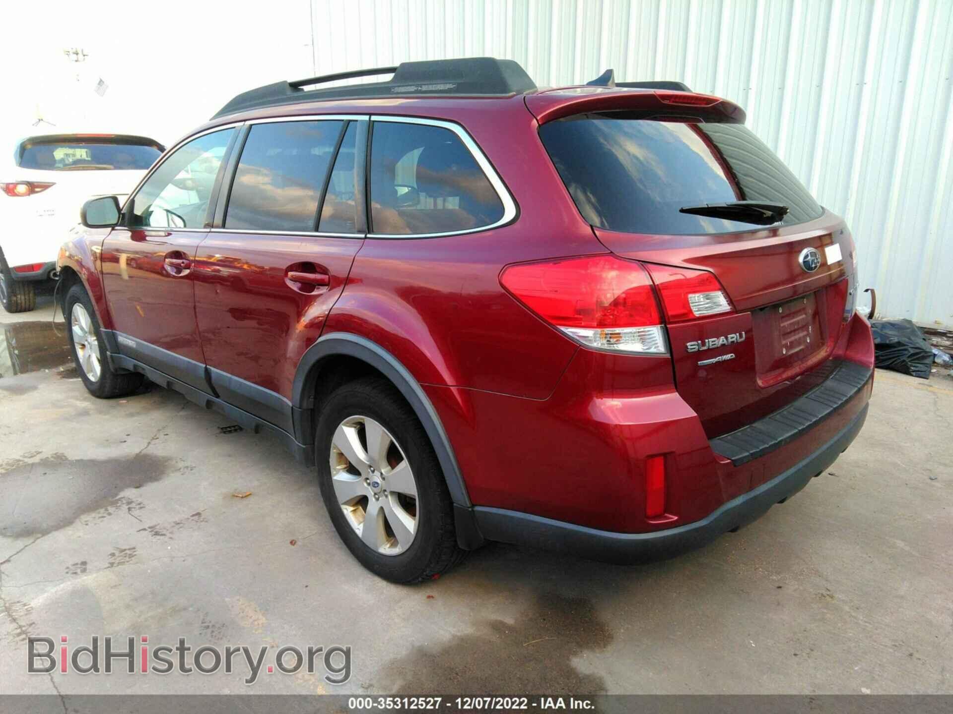 2012 SUBARU OUTBACK - VIN: 4S4BRCKC4C3249603 - Фото 3