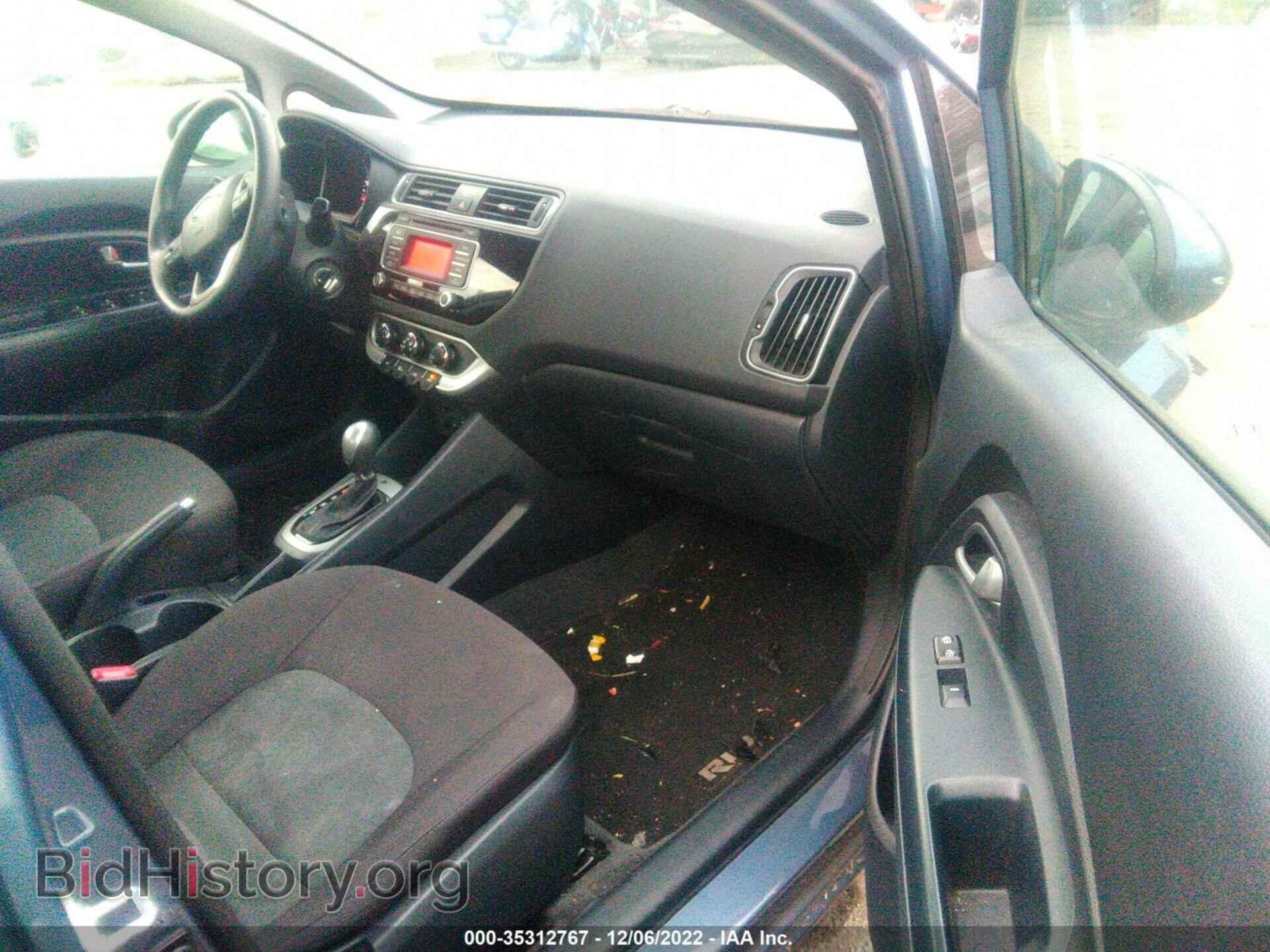 2016 KIA RIO - VIN: KNADM5A30G6646798 - Фото 5