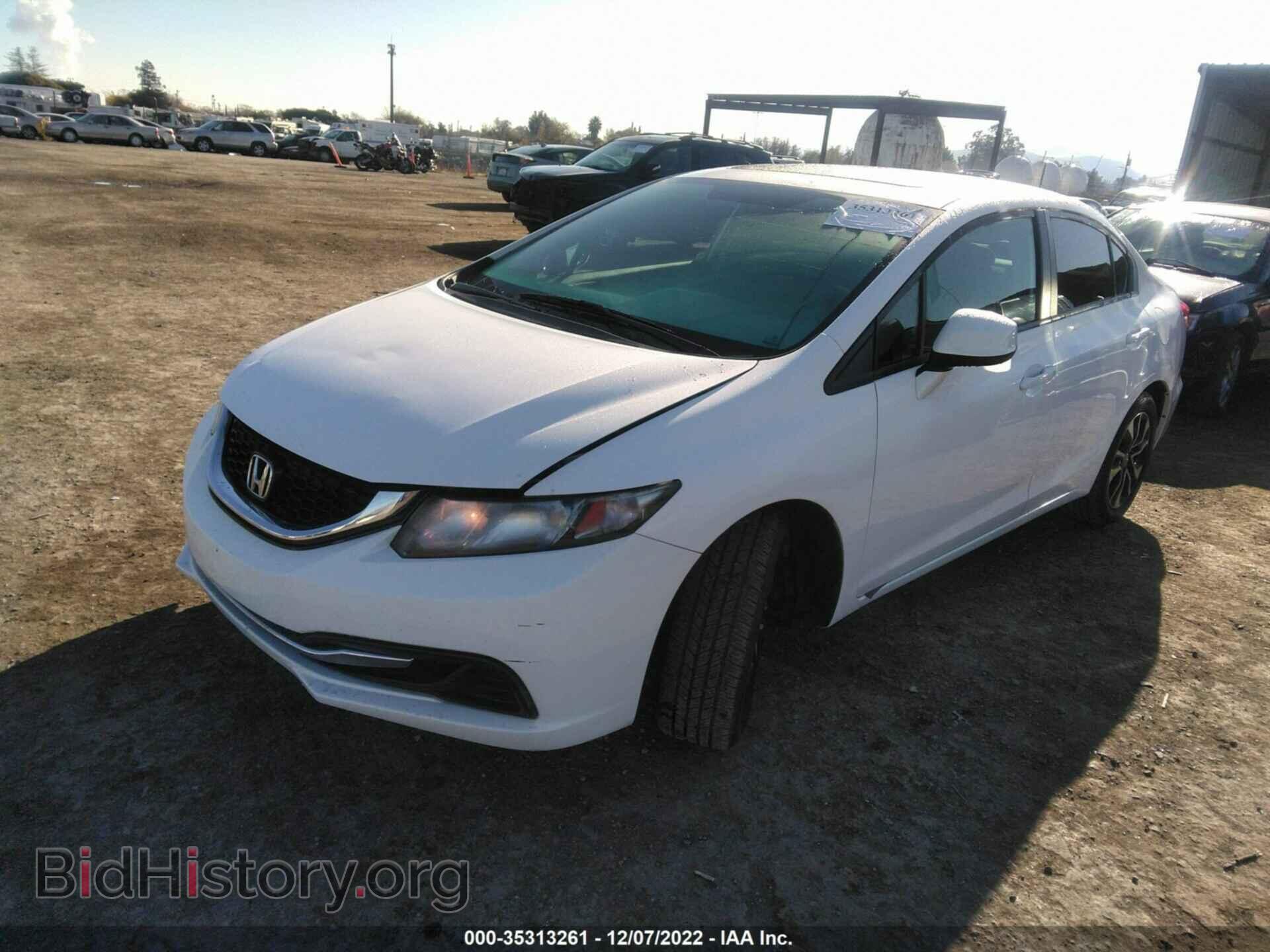 2013 HONDA CIVIC SDN - VIN: 19XFB2F82DE266274 - Фото 2