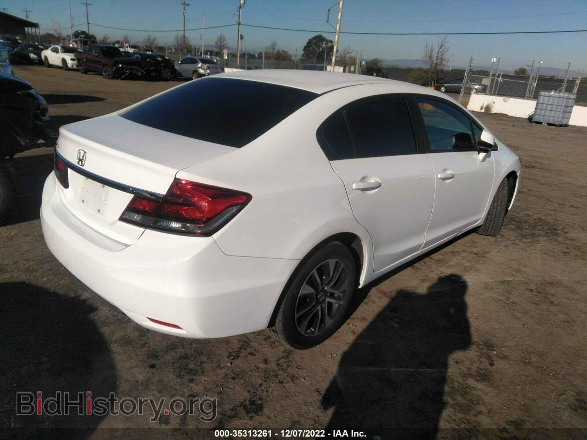 2013 HONDA CIVIC SDN - VIN: 19XFB2F82DE266274 - Фото 4