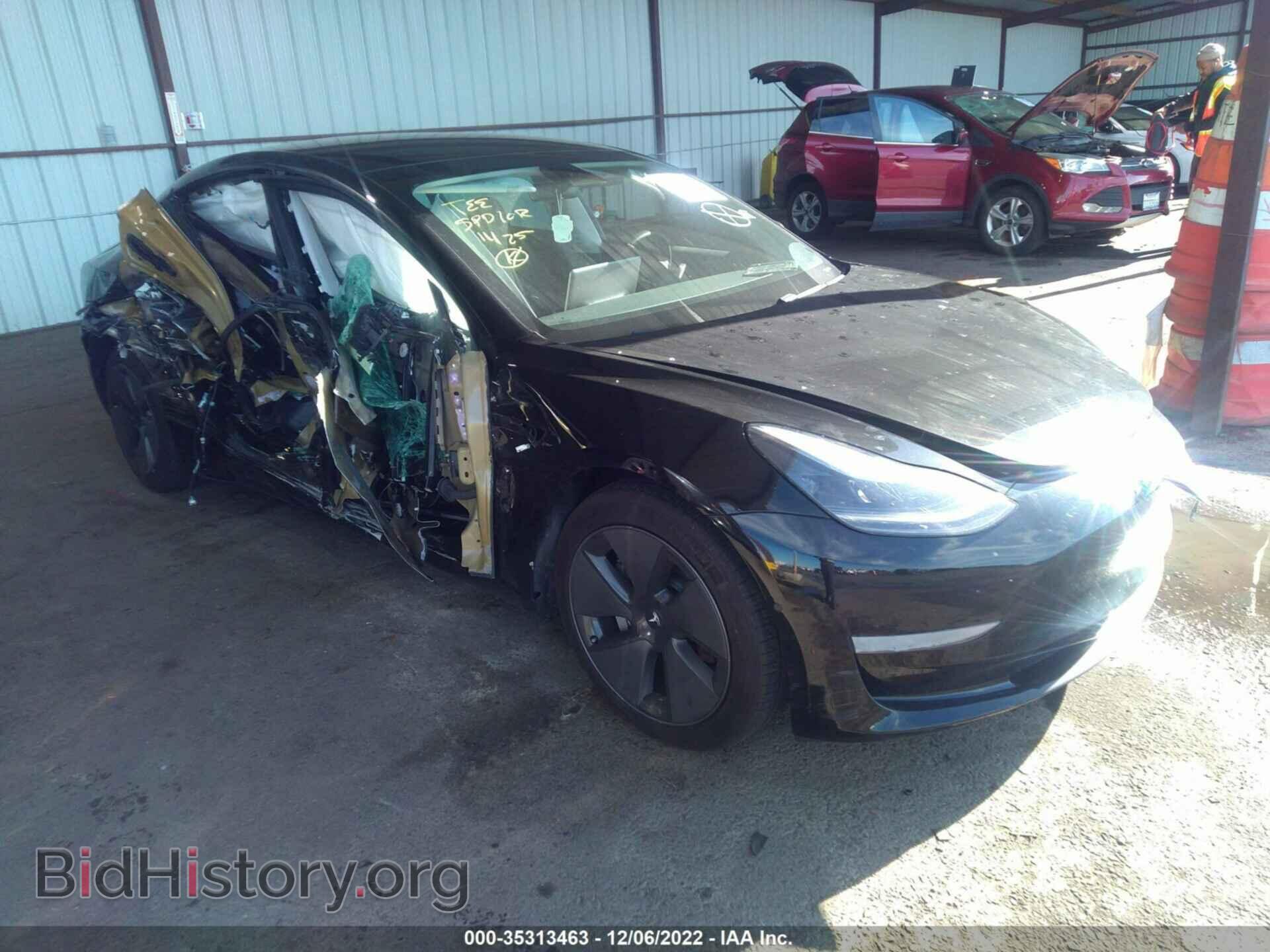 Photo 5YJ3E1EA2MF915106 - TESLA MODEL 3 2021