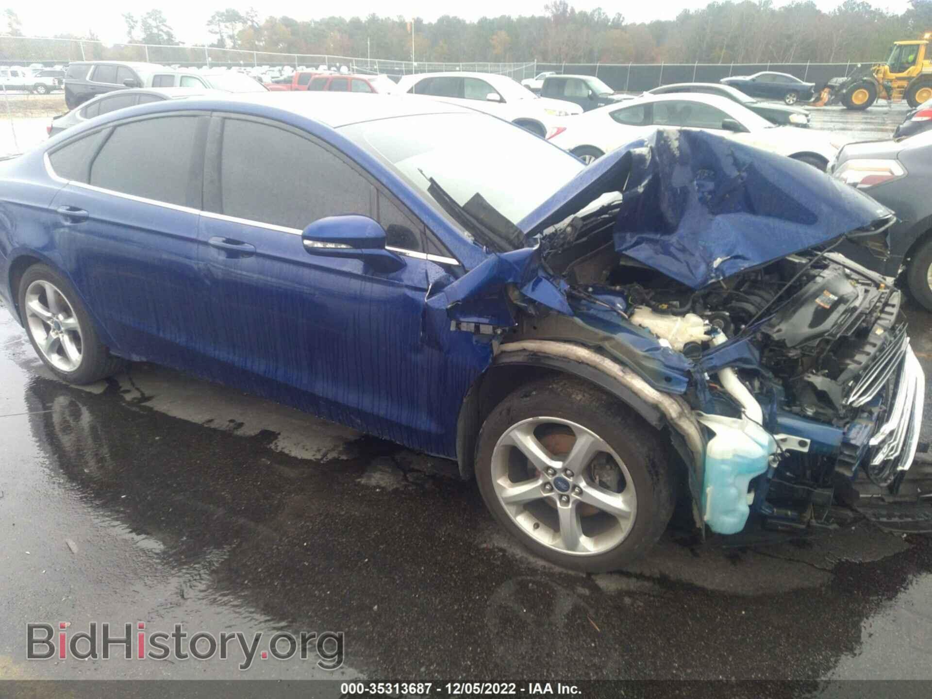 Photo 3FA6P0H79DR388767 - FORD FUSION 2013