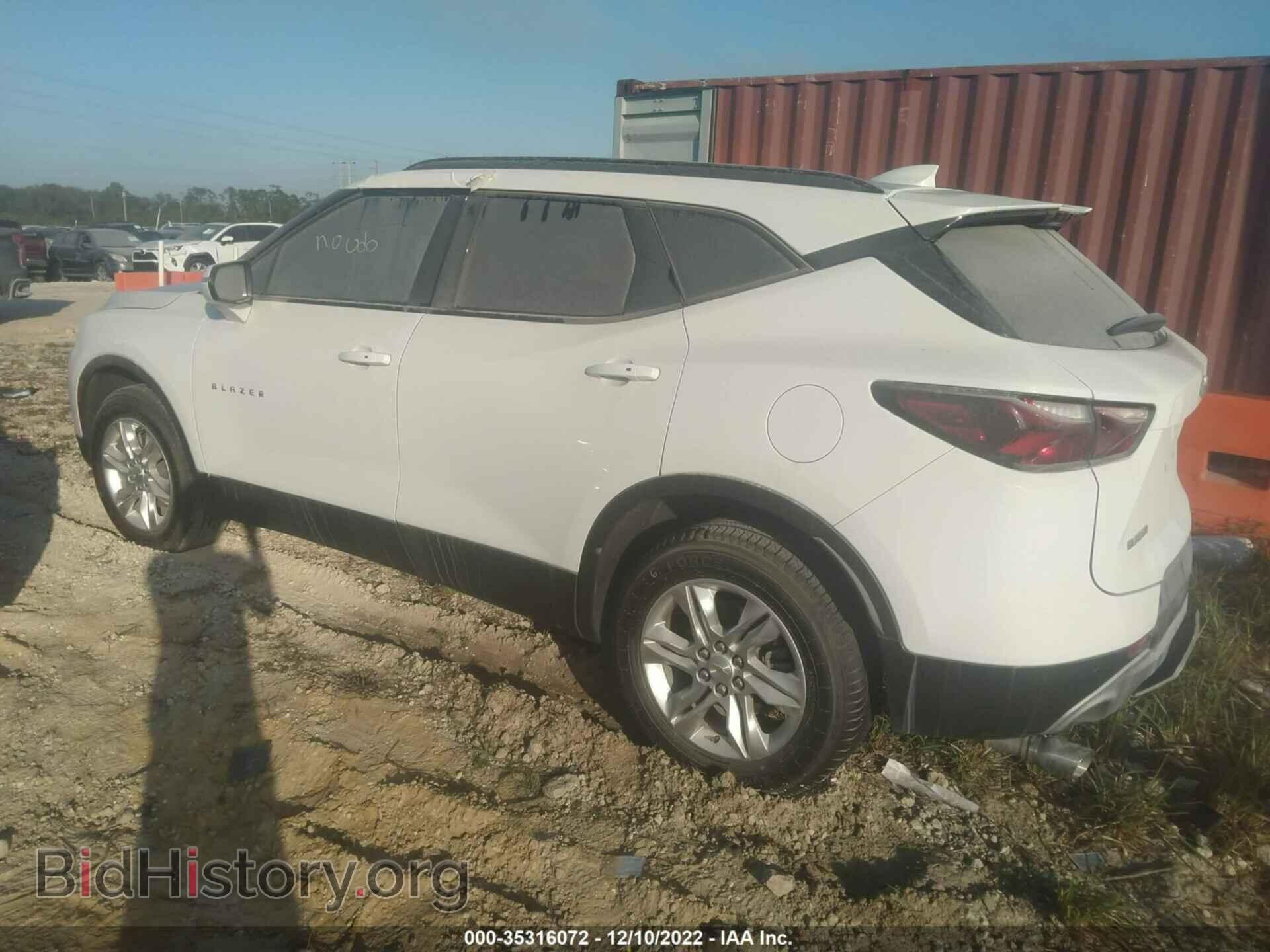 2021 CHEVROLET BLAZER - VIN: 3GNKBCRS5MS533797 - Фото 3