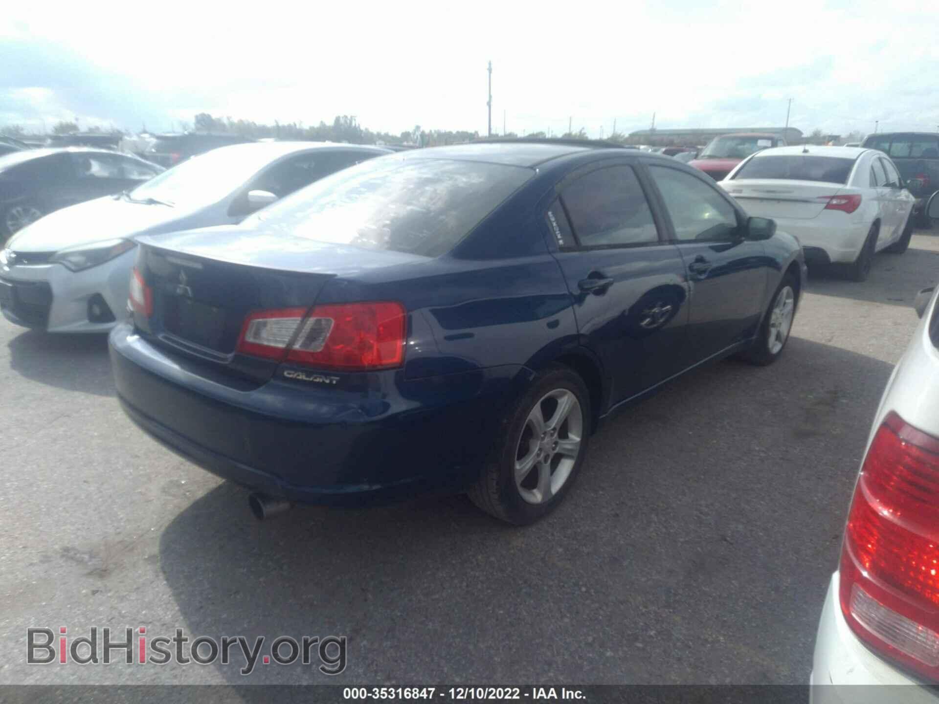 2009 MITSUBISHI GALANT - VIN: 4A3AB36F79E001865 - Фото 4