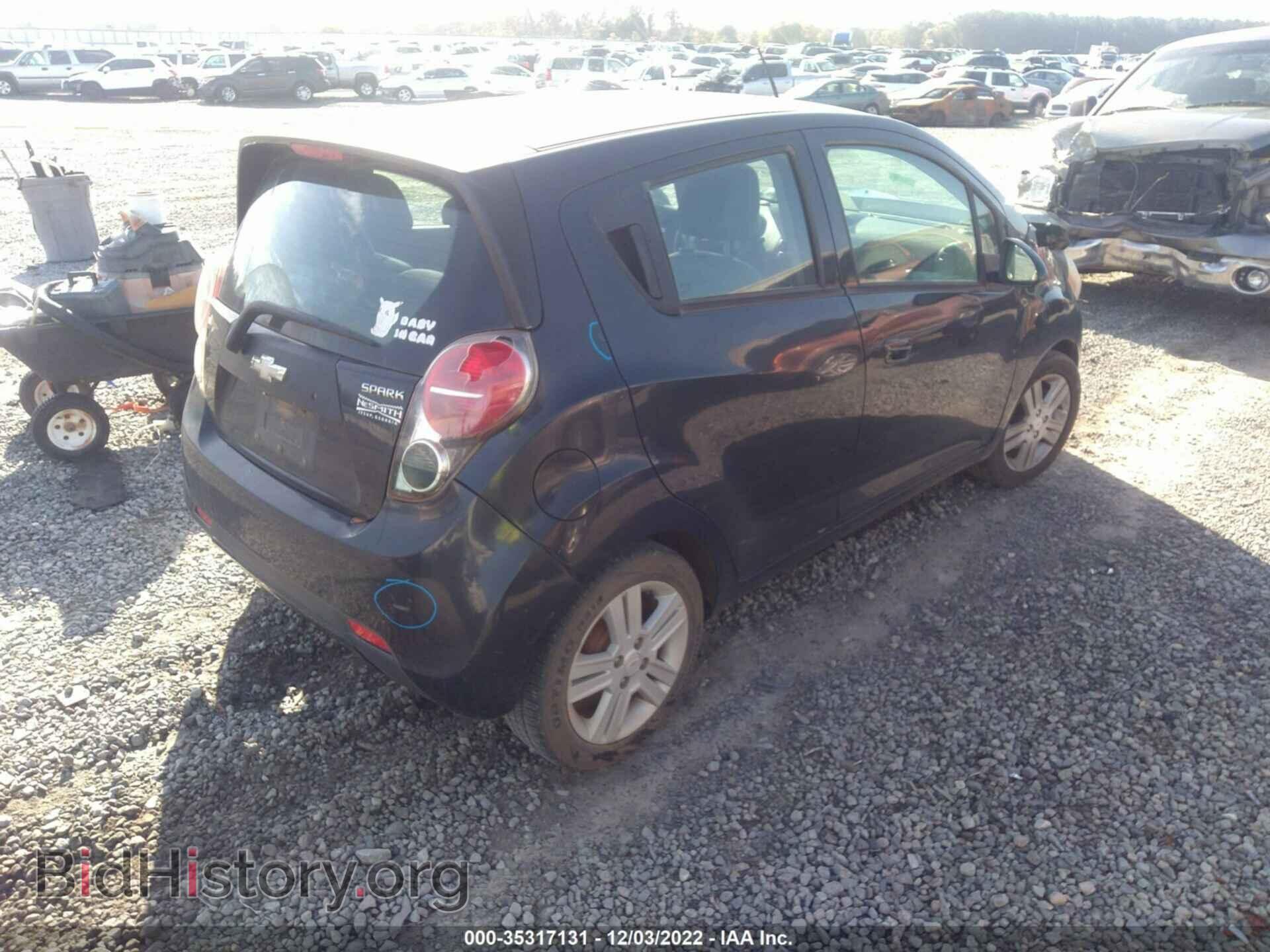 2014 CHEVROLET SPARK - VIN: KL8CB6S90EC529033 - Фото 4
