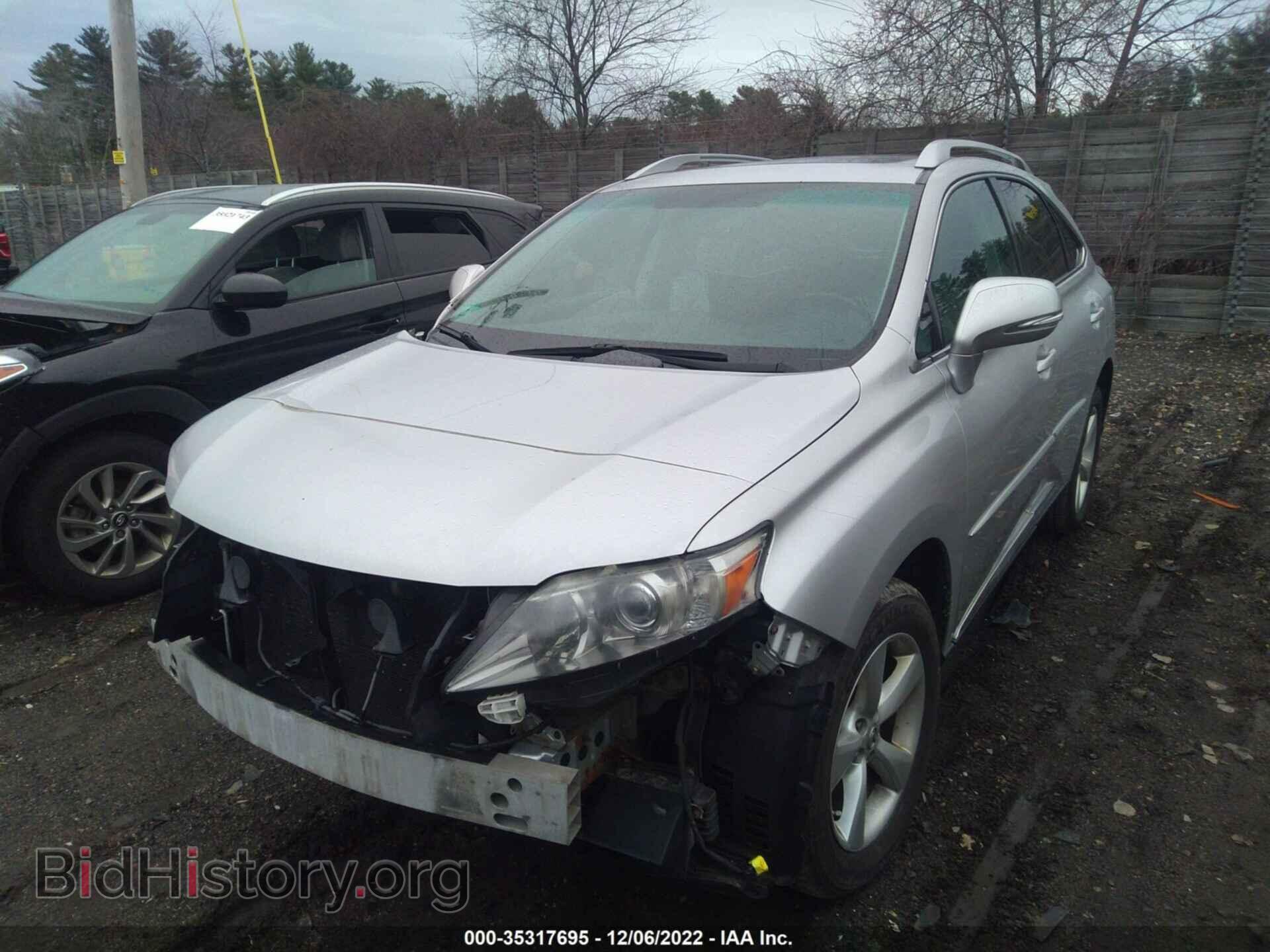 2011 LEXUS RX 350 - VIN: 2T2BK1BA5BC081659 - Фото 2