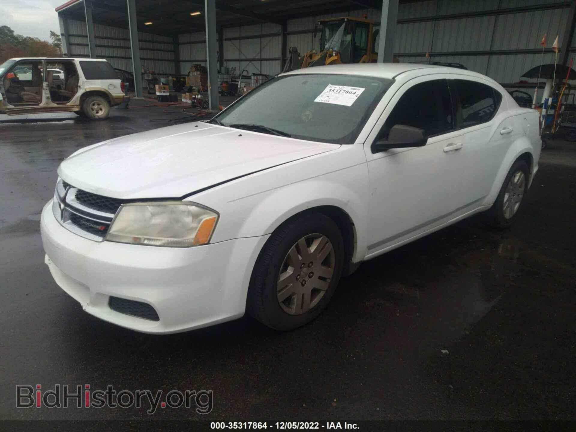 2014 DODGE AVENGER - VIN: 1C3CDZAB2EN223130 - Фото 2