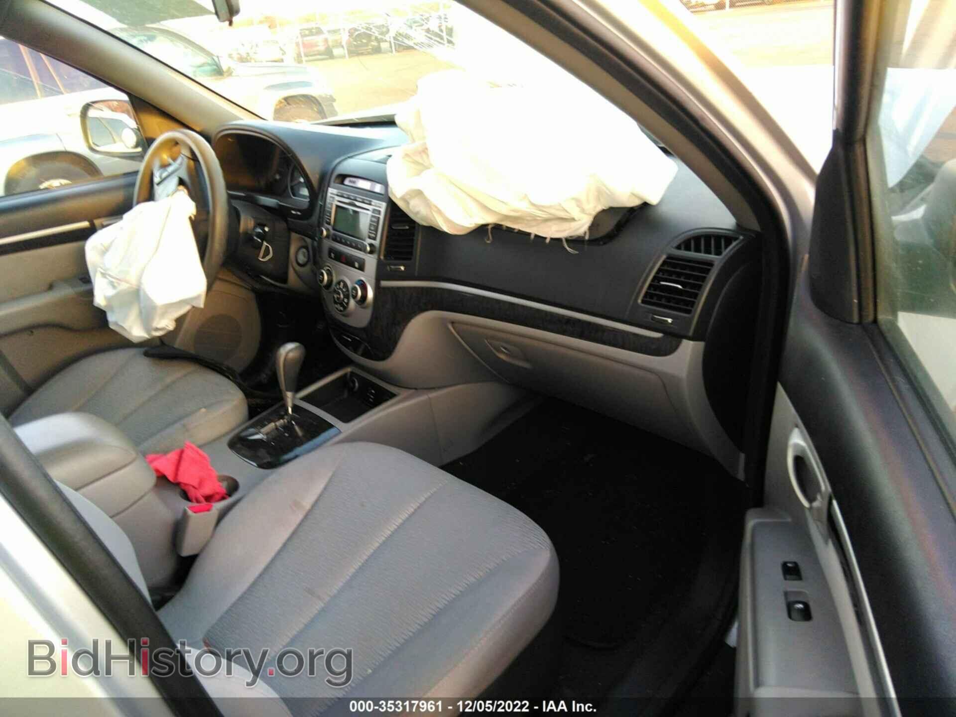 2009 HYUNDAI SANTA FE - VIN: 5NMSG13D19H268433 - Фото 5