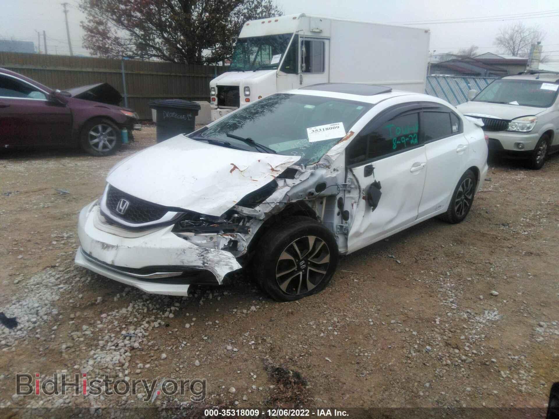 2014 HONDA CIVIC - VIN: 19XFB2F89EE053968 - Фото 2