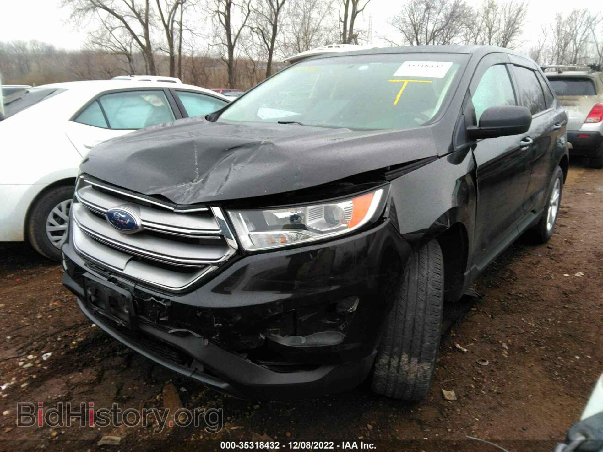 2015 FORD EDGE - VIN: 2FMTK3G98FBC31213 - Фото 2