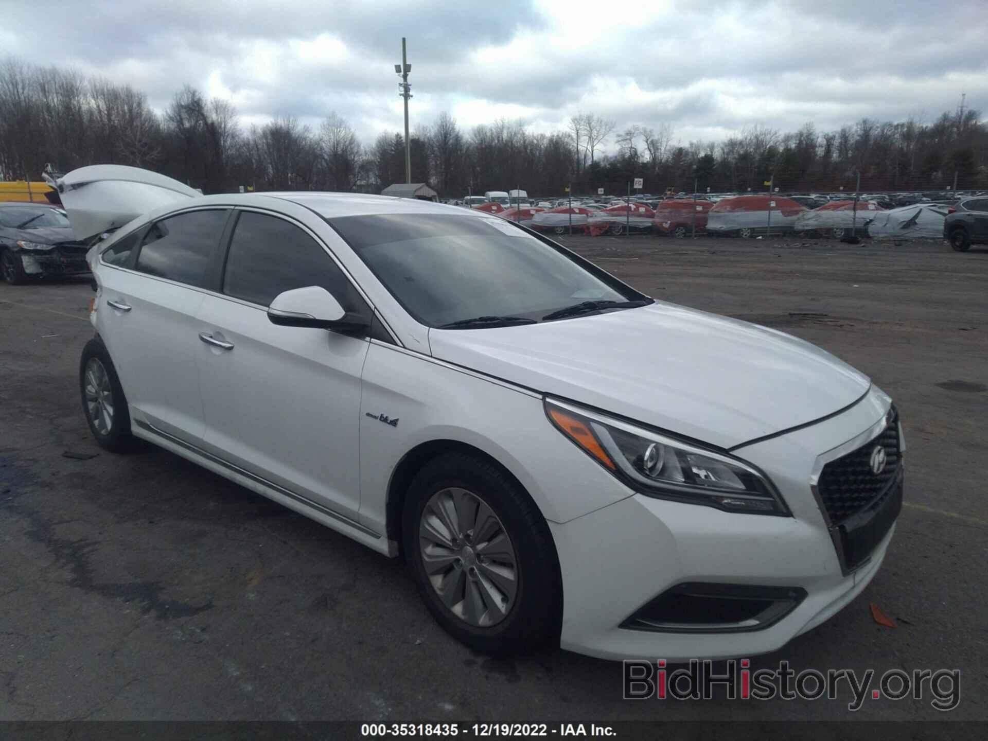 Photo KMHE24L14HA044306 - HYUNDAI SONATA HYBRID 2017