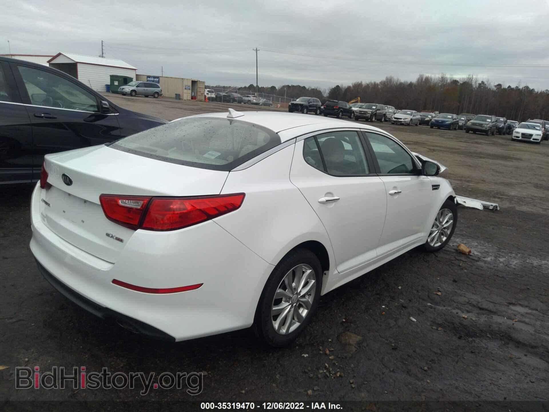 2015 KIA OPTIMA - VIN: 5XXGN4A71FG376720 - Фото 4