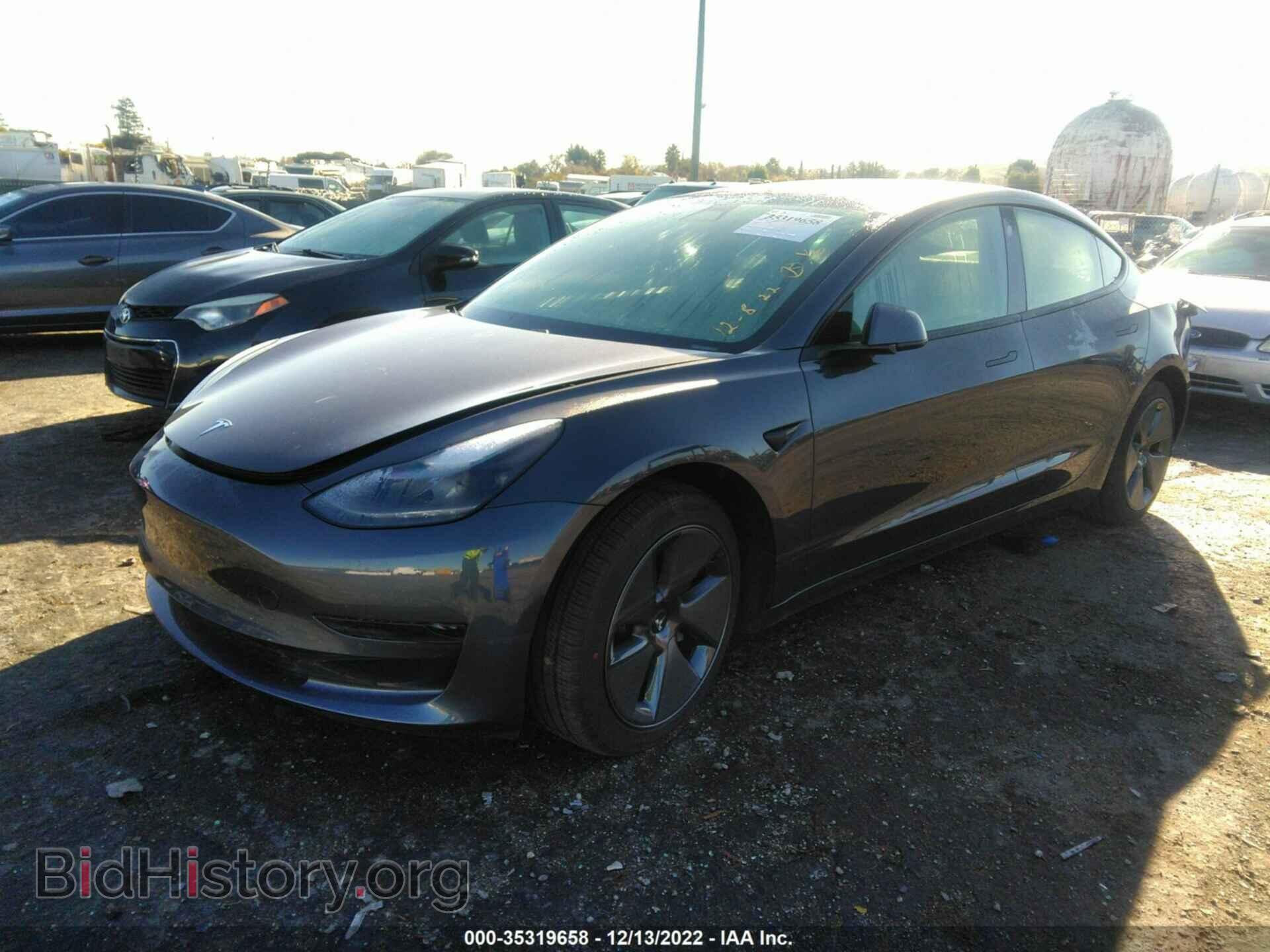 2021 TESLA MODEL 3 - VIN: 5YJ3E1EA2MF877764 - Фото 2