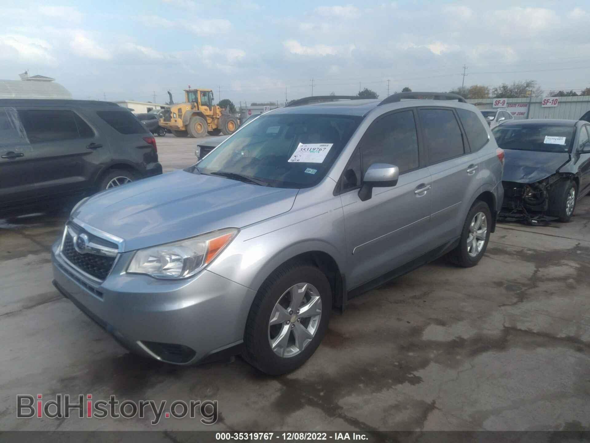 2014 SUBARU FORESTER - VIN: JF2SJAGC6EH498212 - Фото 2