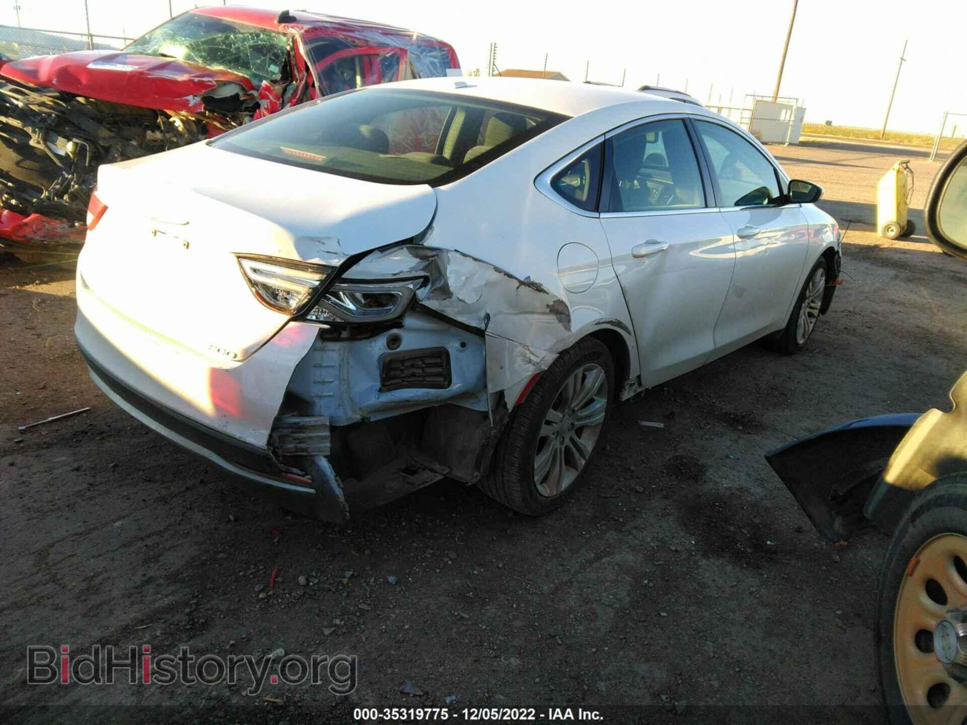 2016 CHRYSLER 200 - VIN: 1C3CCCAB8GN103917 - Фото 4