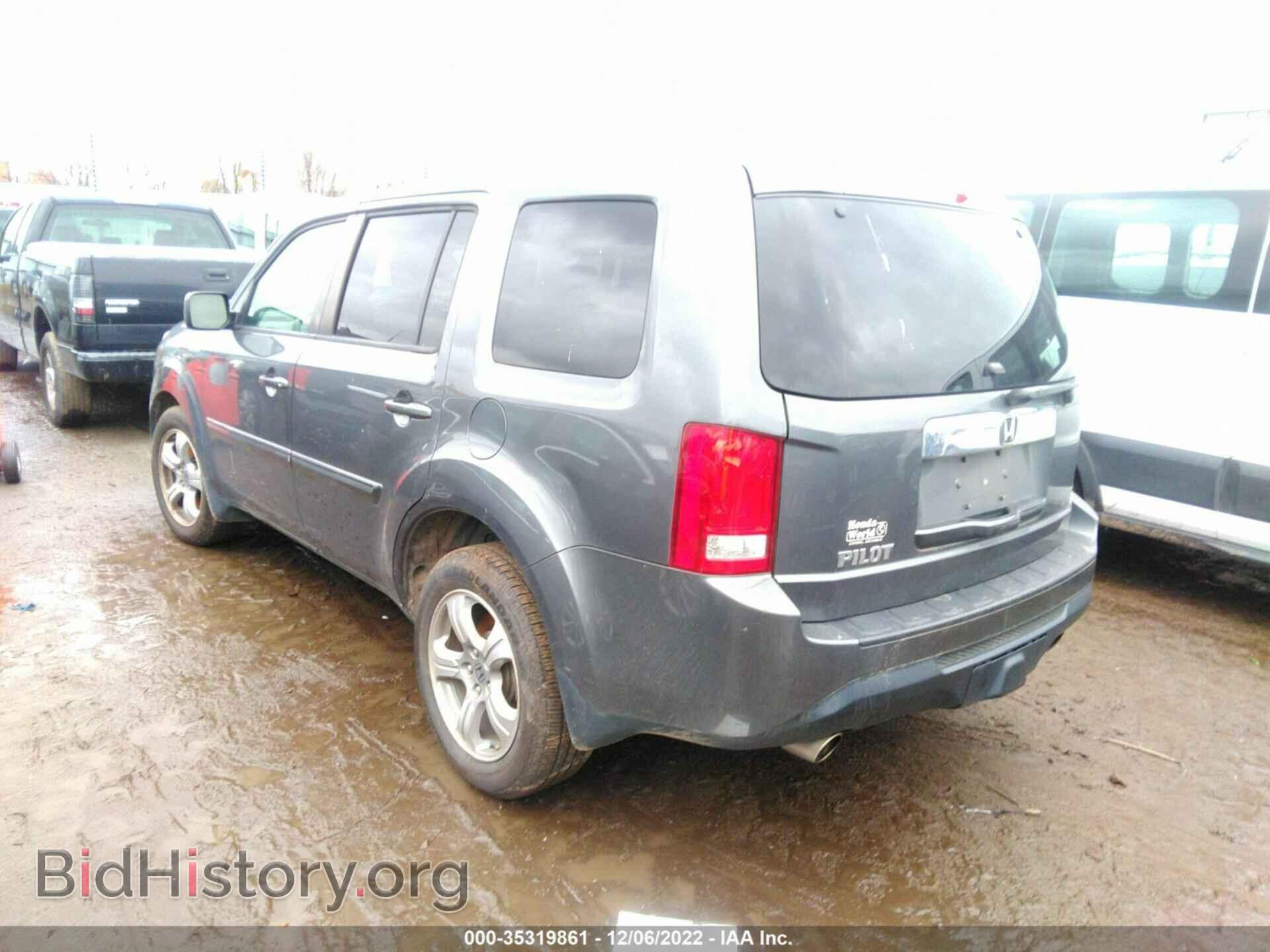 2012 HONDA PILOT - VIN: 5FNYF3H54CB025900 - Фото 3