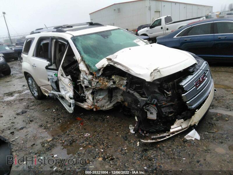 2014 GMC ACADIA Denali (VIN 1GKKRTKD9EJ354668) — фото 1 из 11, IAAI, повреждение: правая передняя часть
