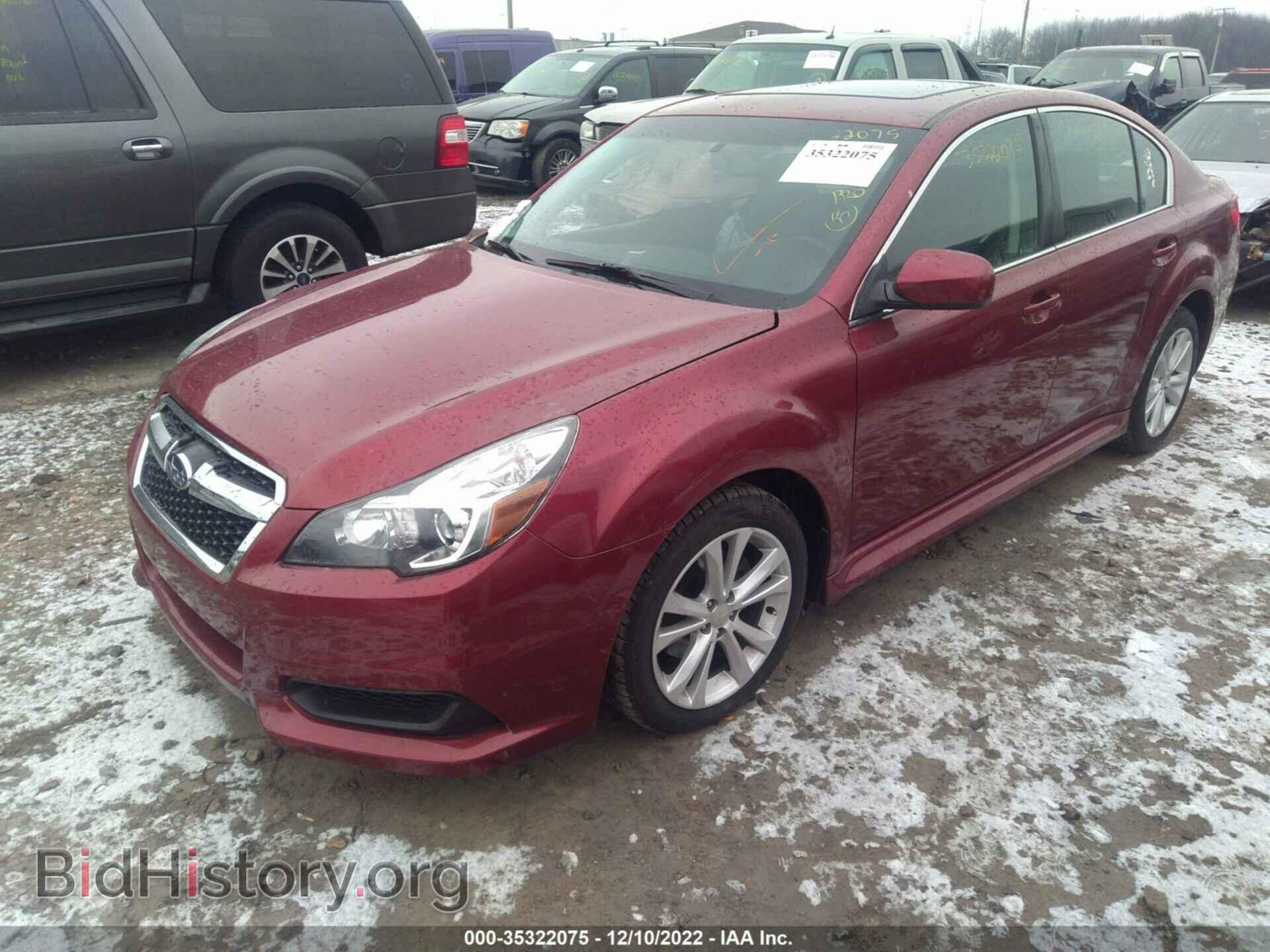 2014 SUBARU LEGACY - VIN: 4S3BMBC65E3033185 - Фото 2