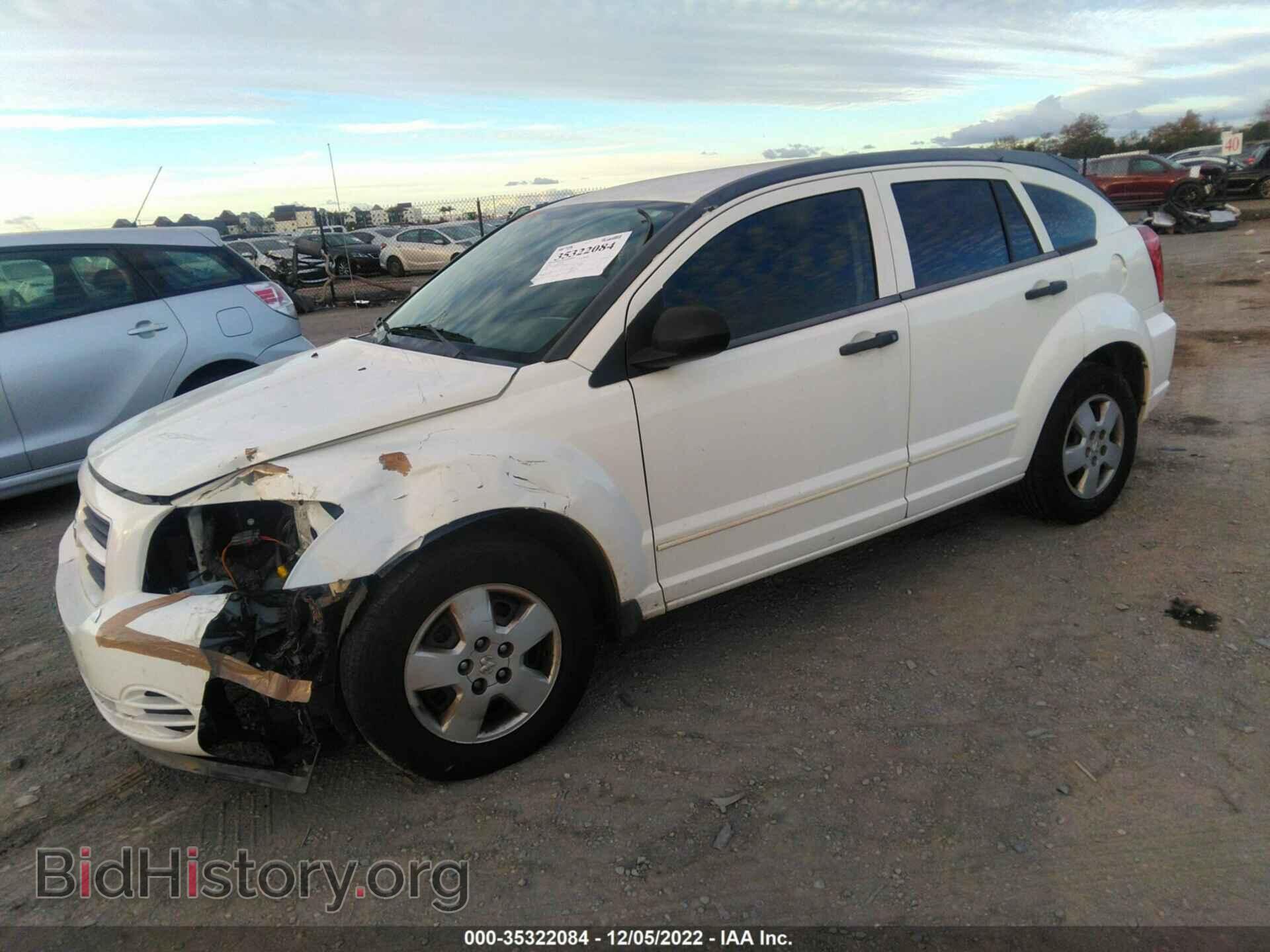 2008 DODGE CALIBER - VIN: 1B3HB28B08D583447 - Фото 2
