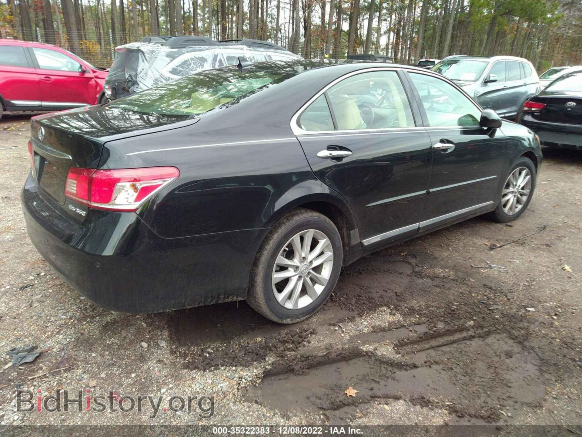 2012 LEXUS ES 350 - VIN: JTHBK1EG2C2474277 - Фото 4