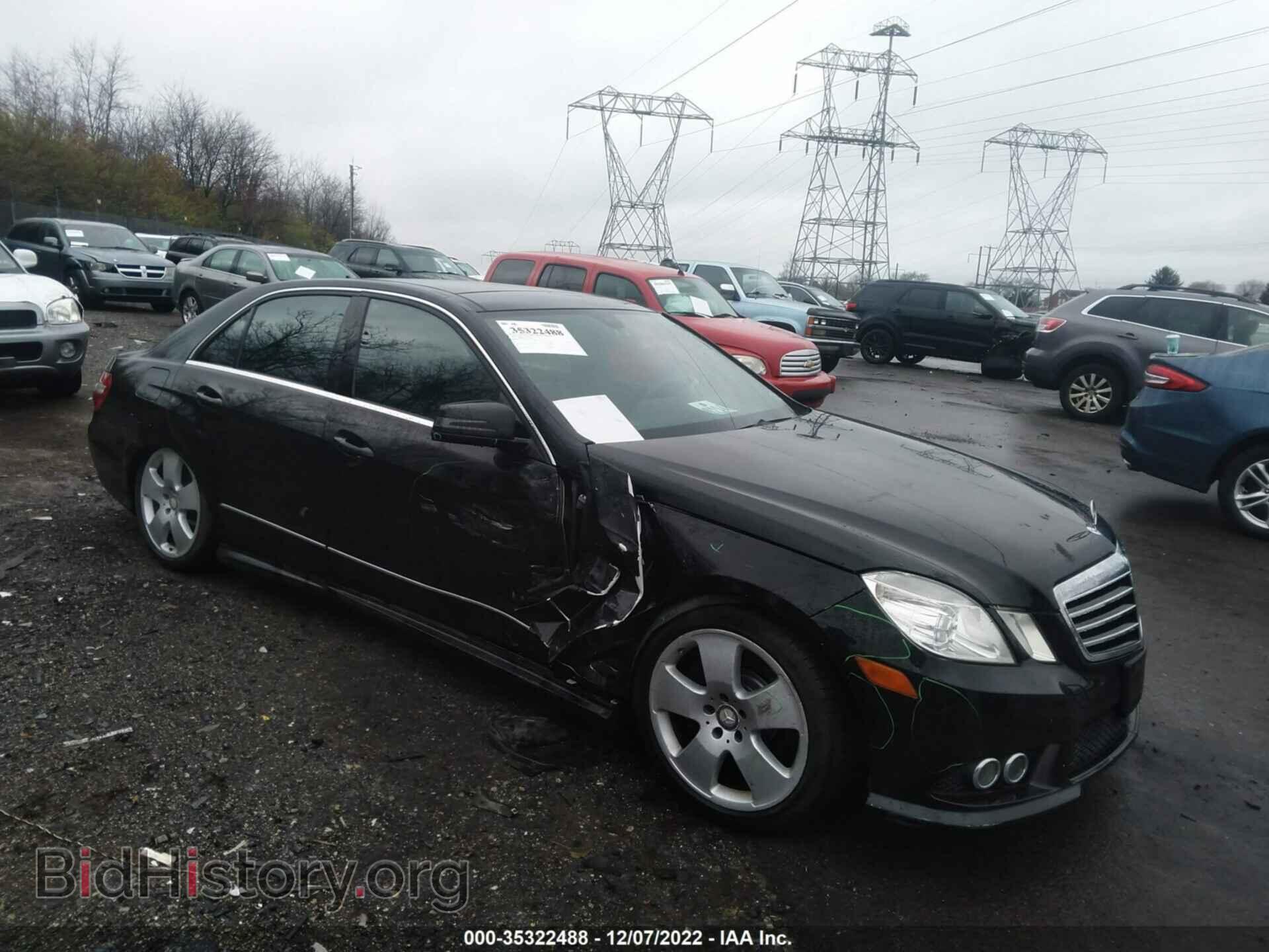 Photo WDDHF9AB1AA205236 - MERCEDES-BENZ E-CLASS 2010