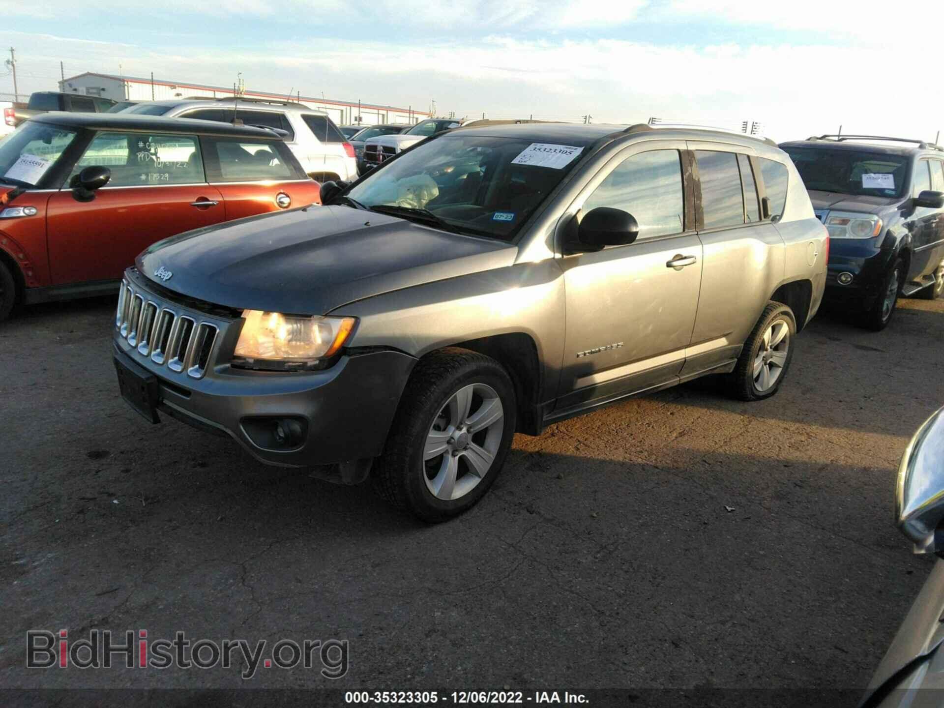 2012 JEEP COMPASS - VIN: 1C4NJDBB1CD522710 - Фото 2