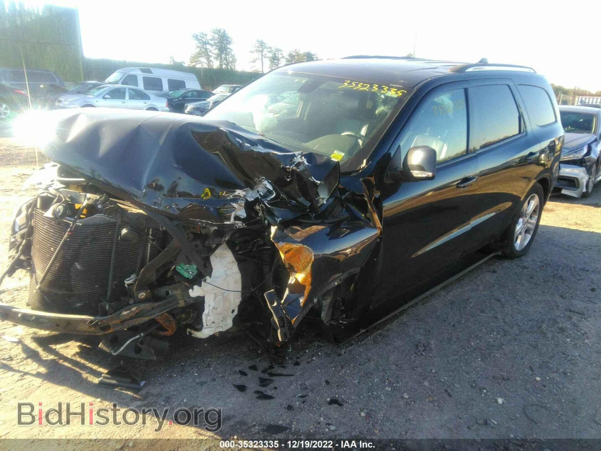 2014 DODGE DURANGO - VIN: 1C4RDJDG2EC552730 - Фото 2