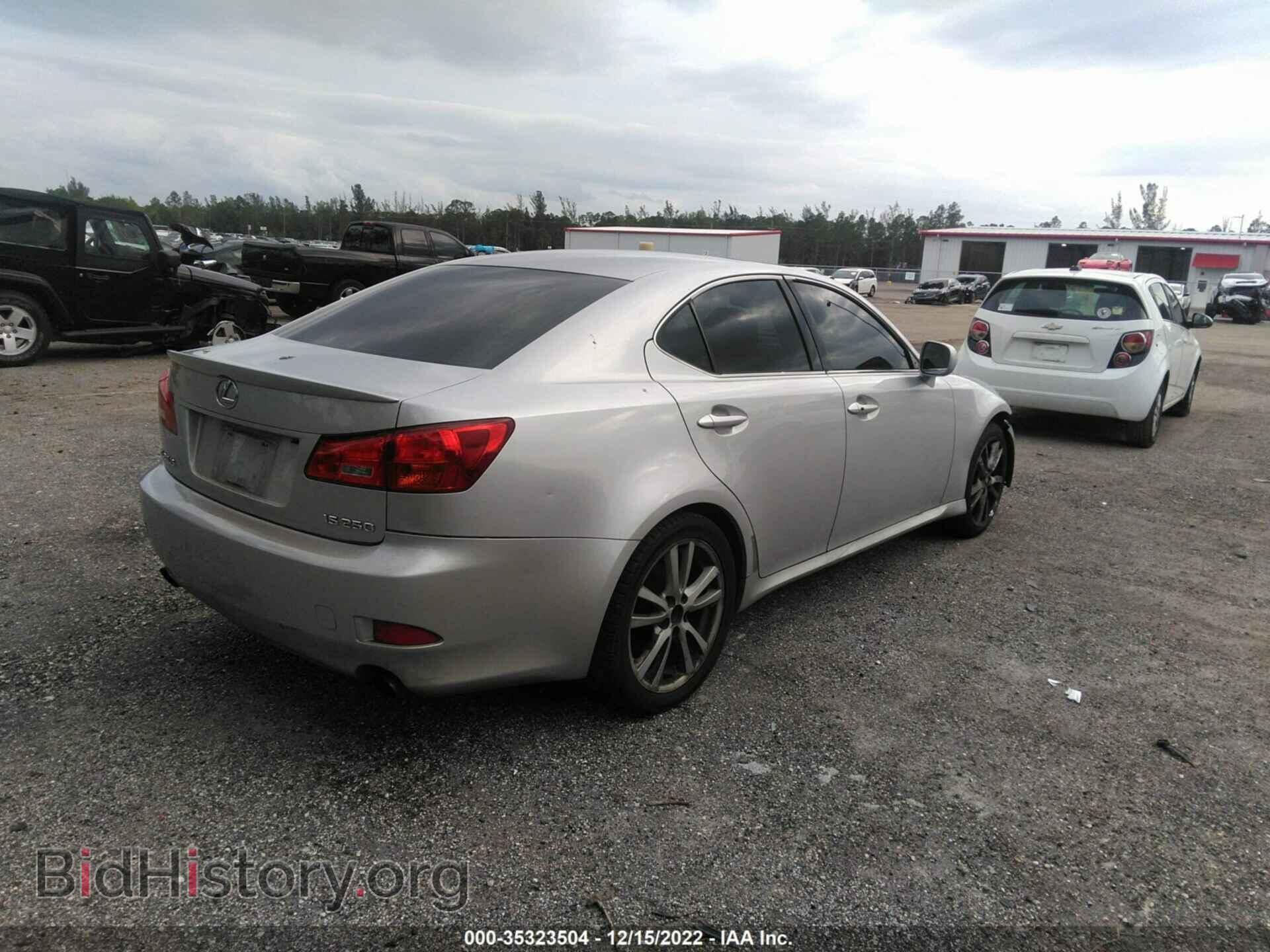2006 LEXUS IS 250 - VIN: JTHBK262962008696 - Фото 4