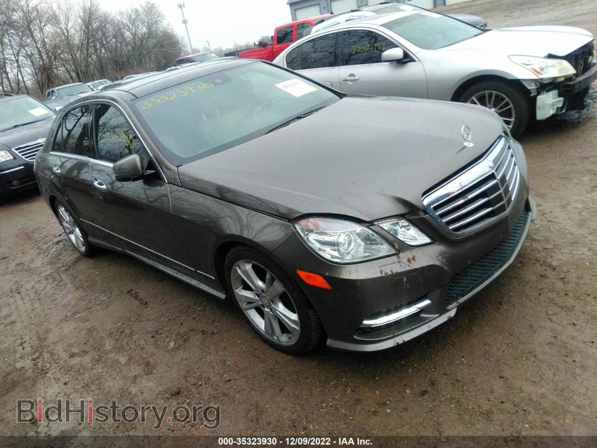 Фотография WDDHF8JB6DA687202 - MERCEDES-BENZ E-CLASS 2013