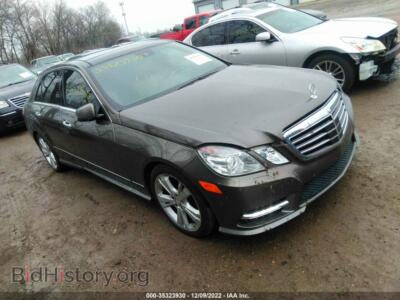 2013 Mercedes-Benz E-CLASS E 350, brown — VIN WDDHF8JB6DA687202, IAAI