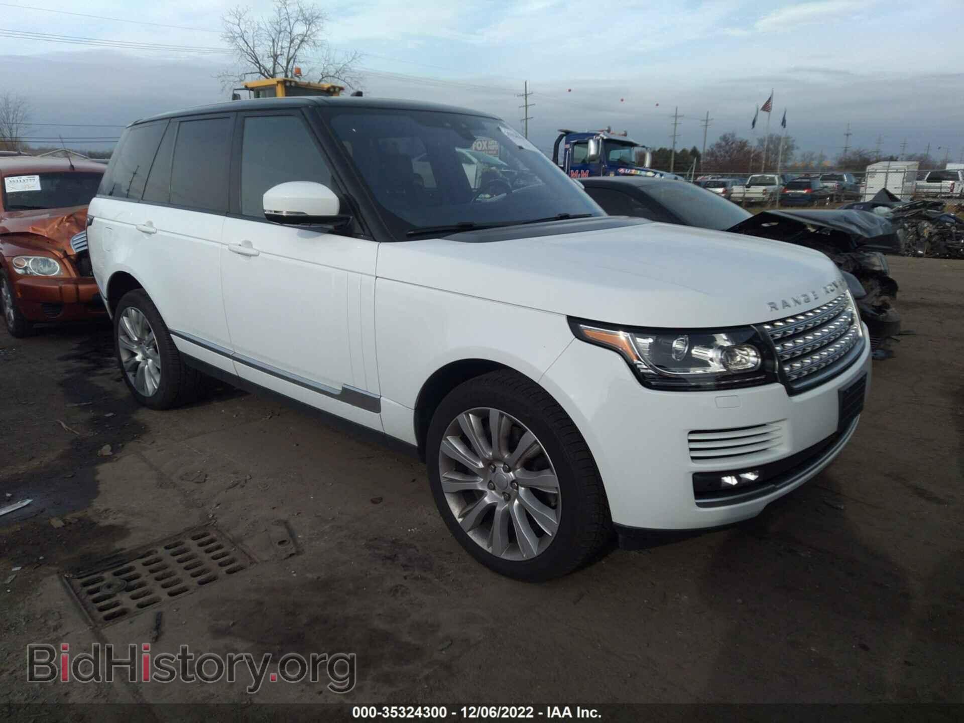 Photo SALGS2FEXHA327835 - LAND ROVER RANGE ROVER 2017