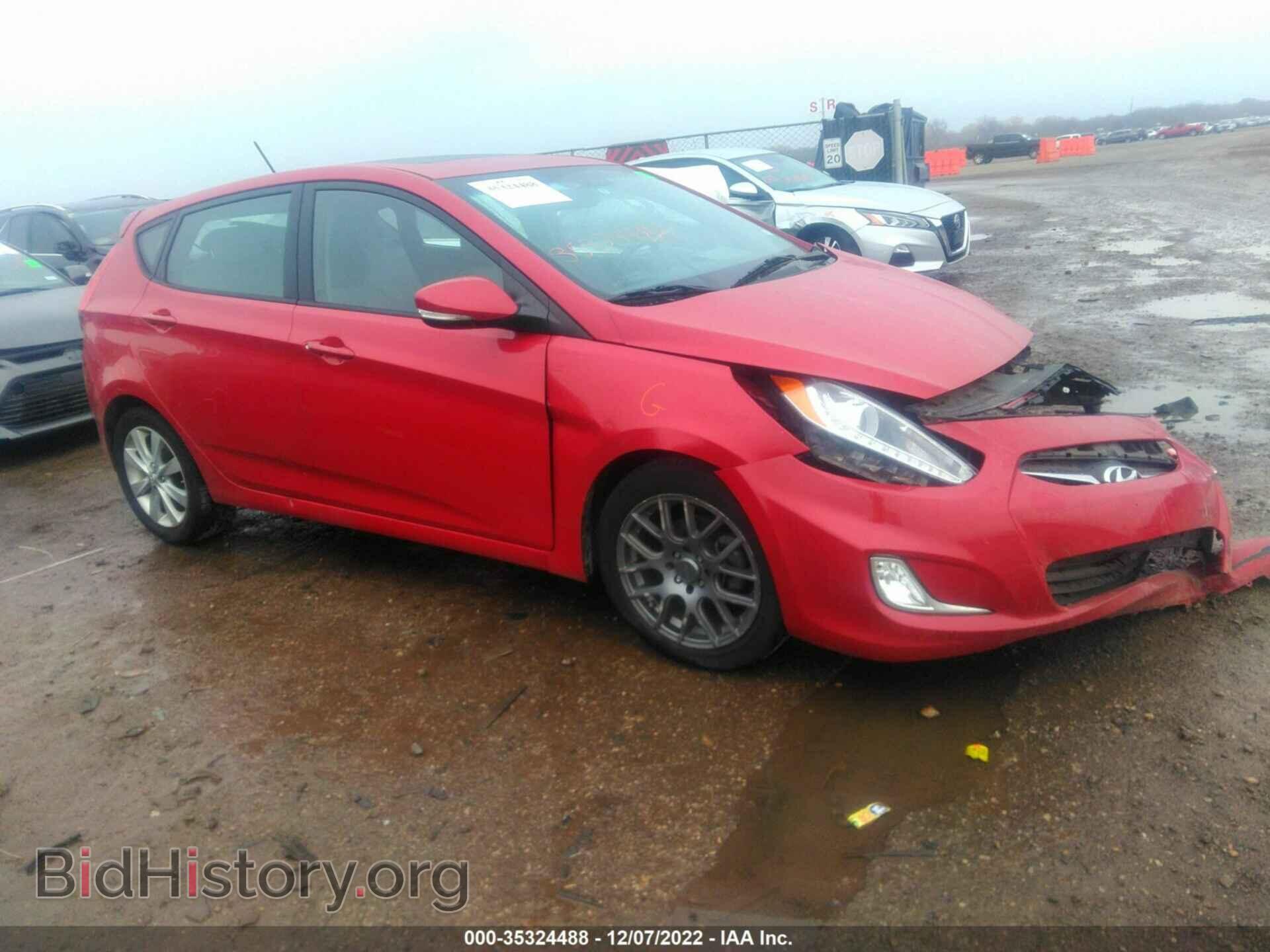 Photo KMHCU5AE0EU152302 - HYUNDAI ACCENT 2014