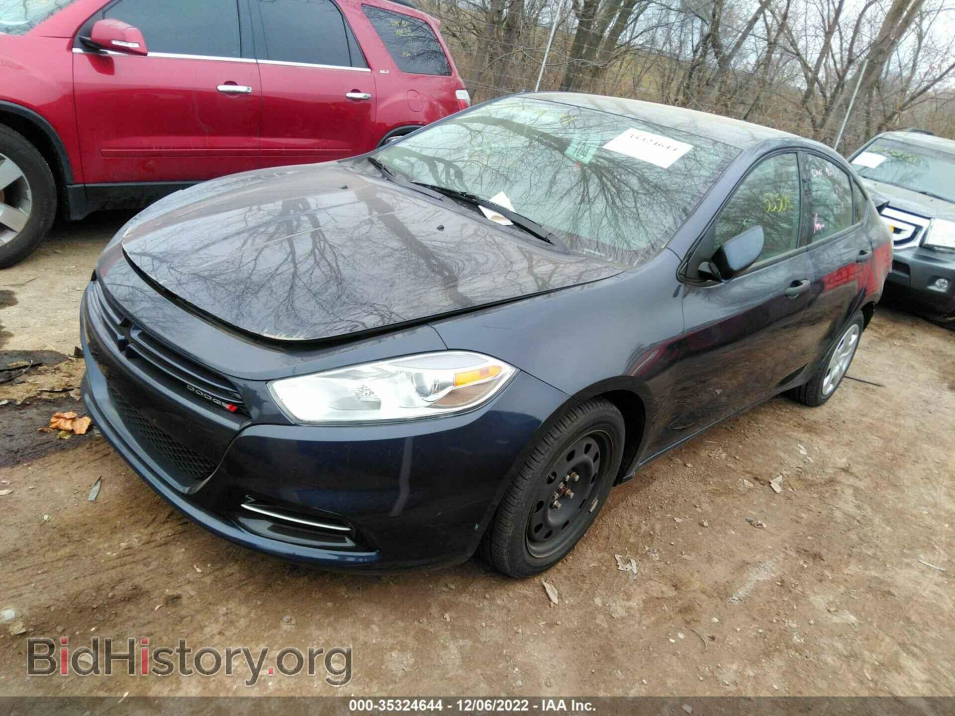 2013 DODGE DART - VIN: 1C3CDFAA1DD213926 - Фото 2
