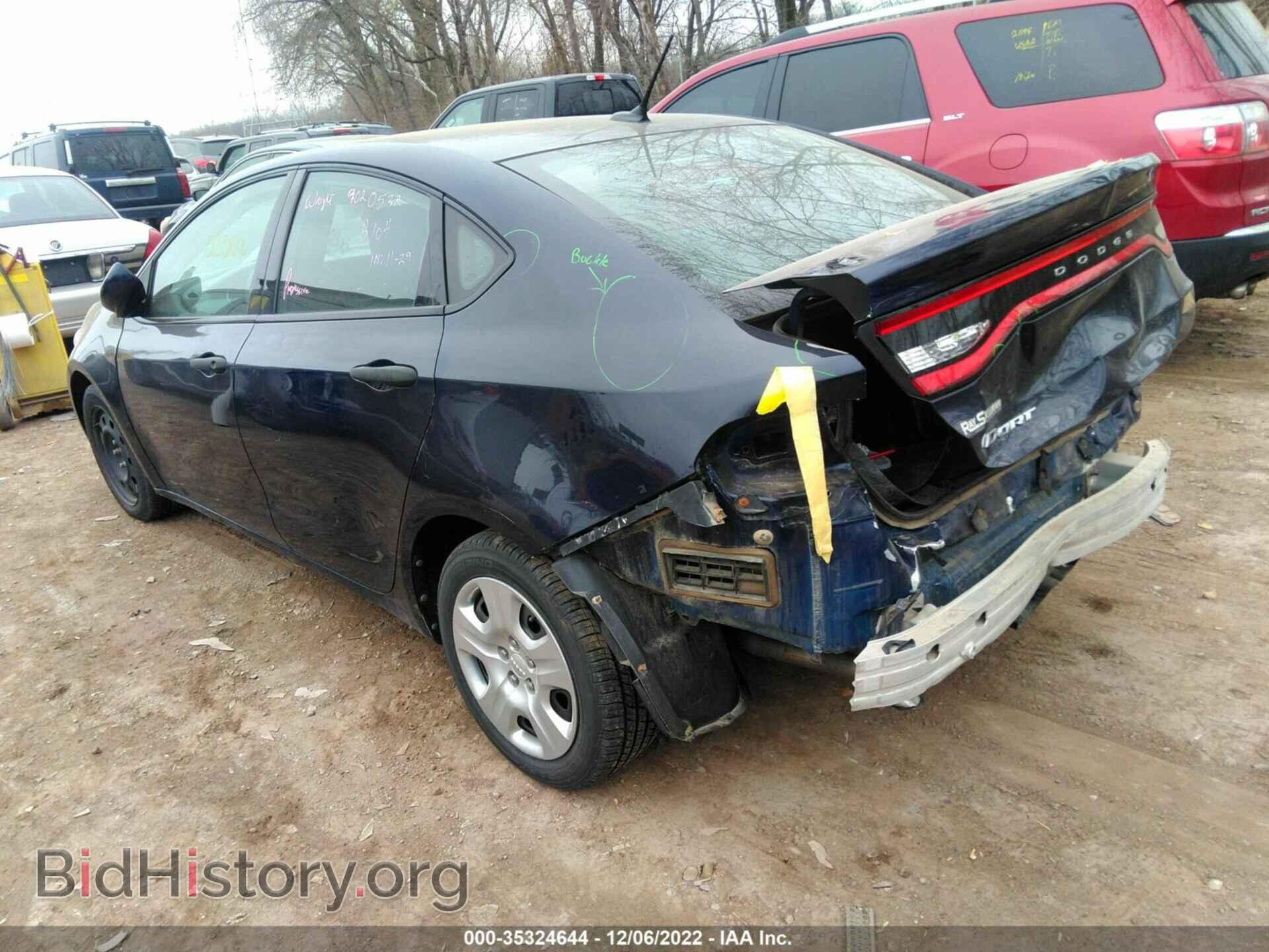 2013 DODGE DART - VIN: 1C3CDFAA1DD213926 - Фото 3