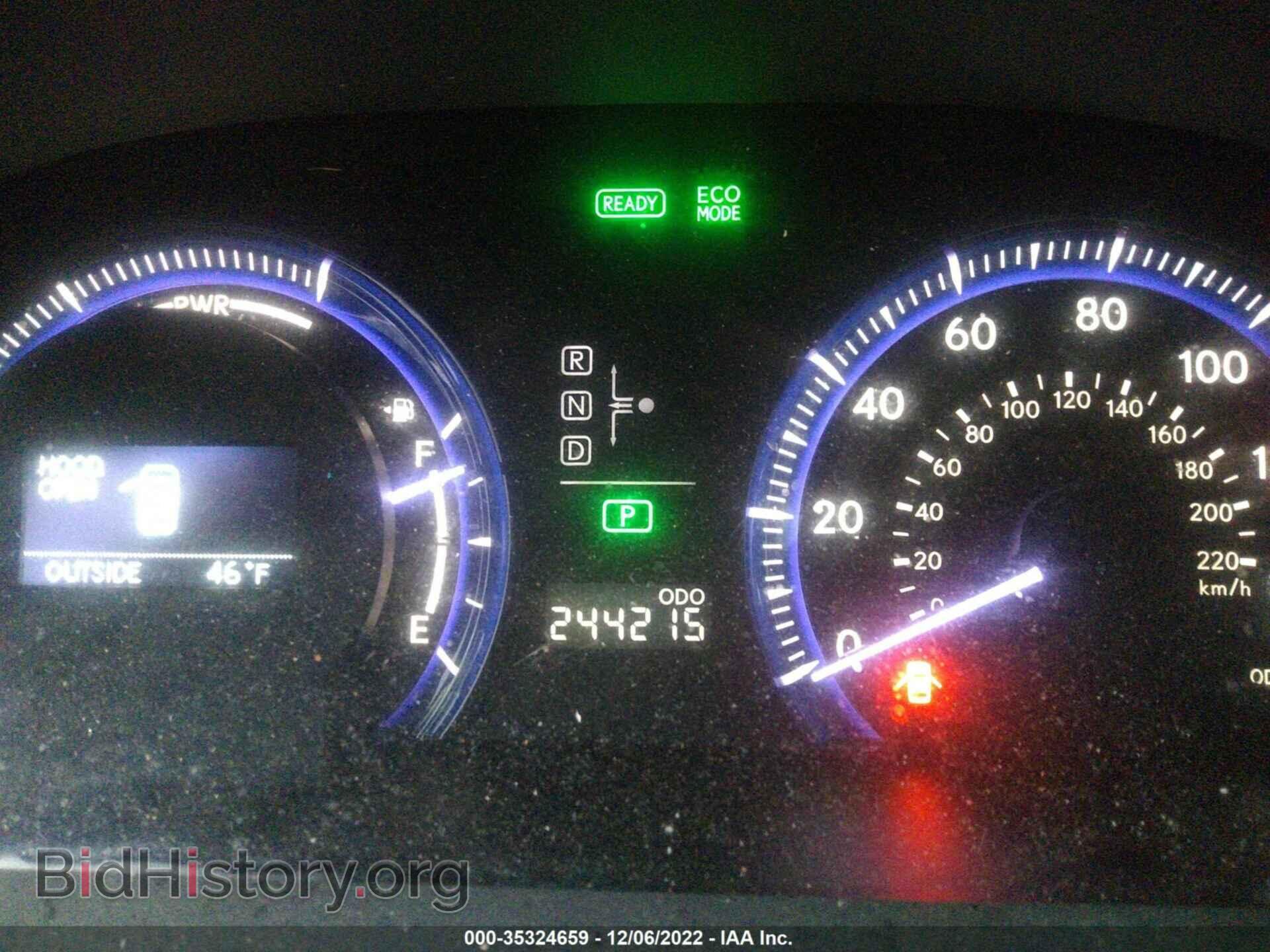 2010 LEXUS HS 250H - VIN: JTHBB1BA3A2013781 - Фото 7