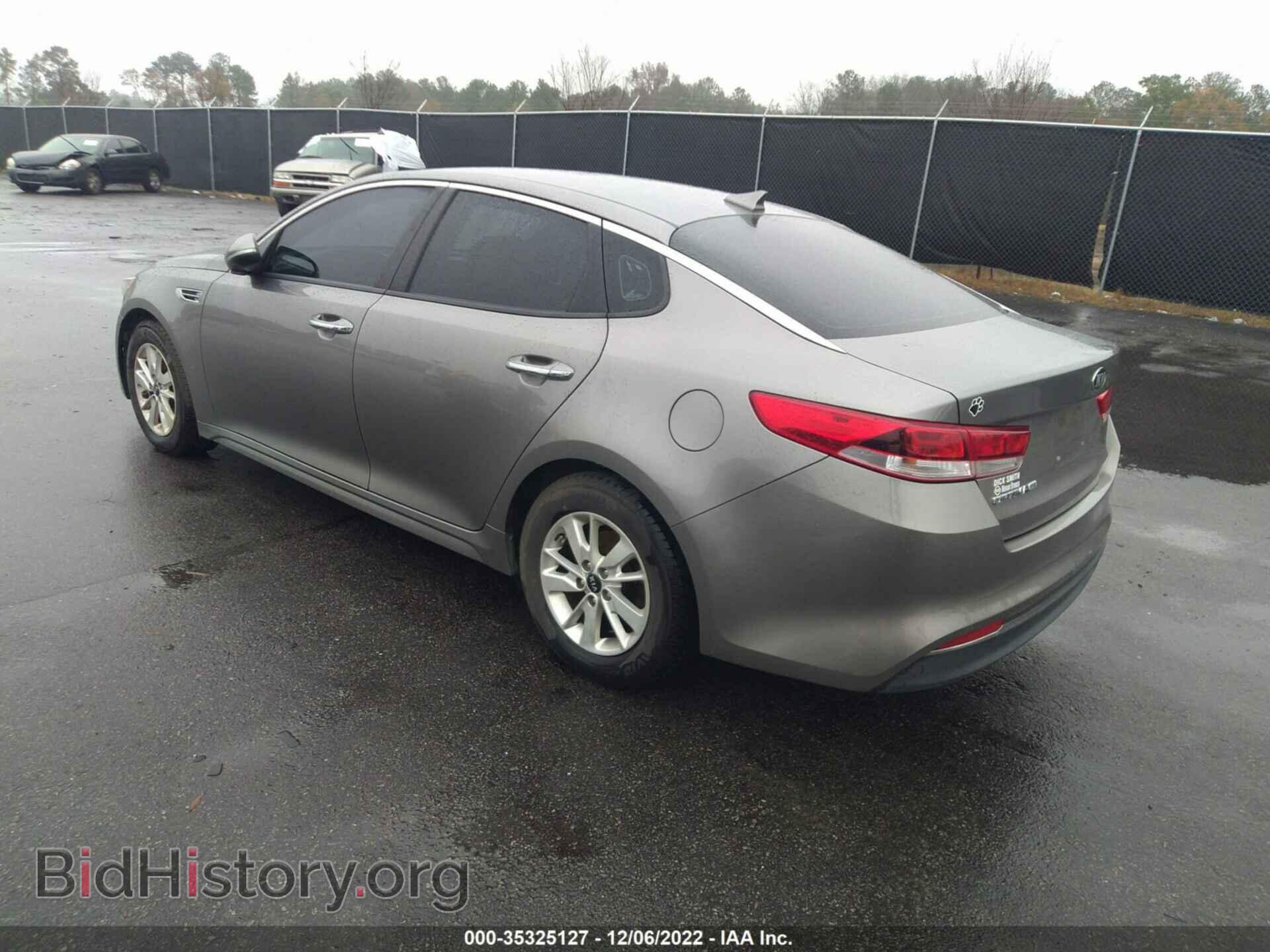 2016 KIA OPTIMA - VIN: 5XXGT4L35GG029599 - Фото 3