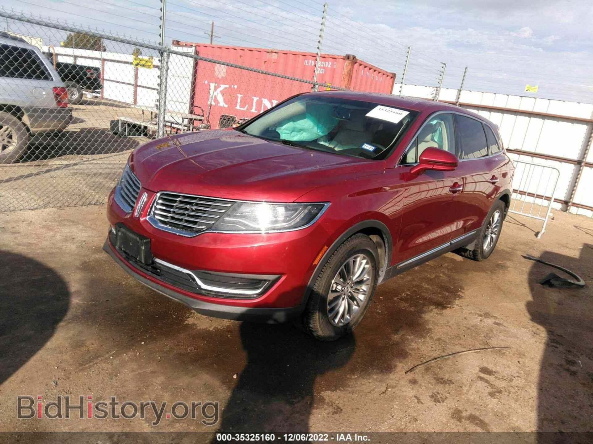 2016 LINCOLN MKX - VIN: 2LMTJ6KR1GBL25497 - Photo 2