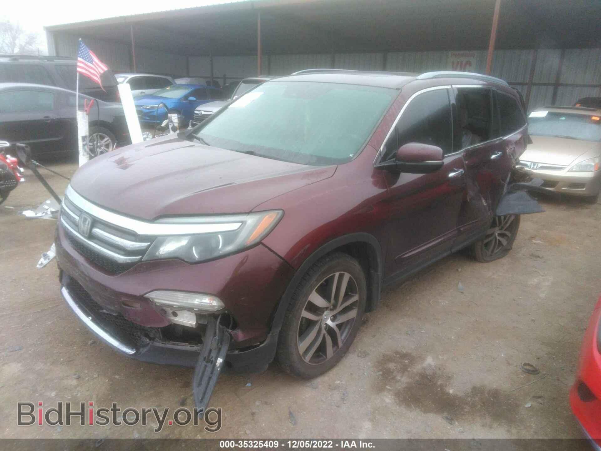 2016 HONDA PILOT - VIN: 5FNYF5H98GB051226 - Фото 2