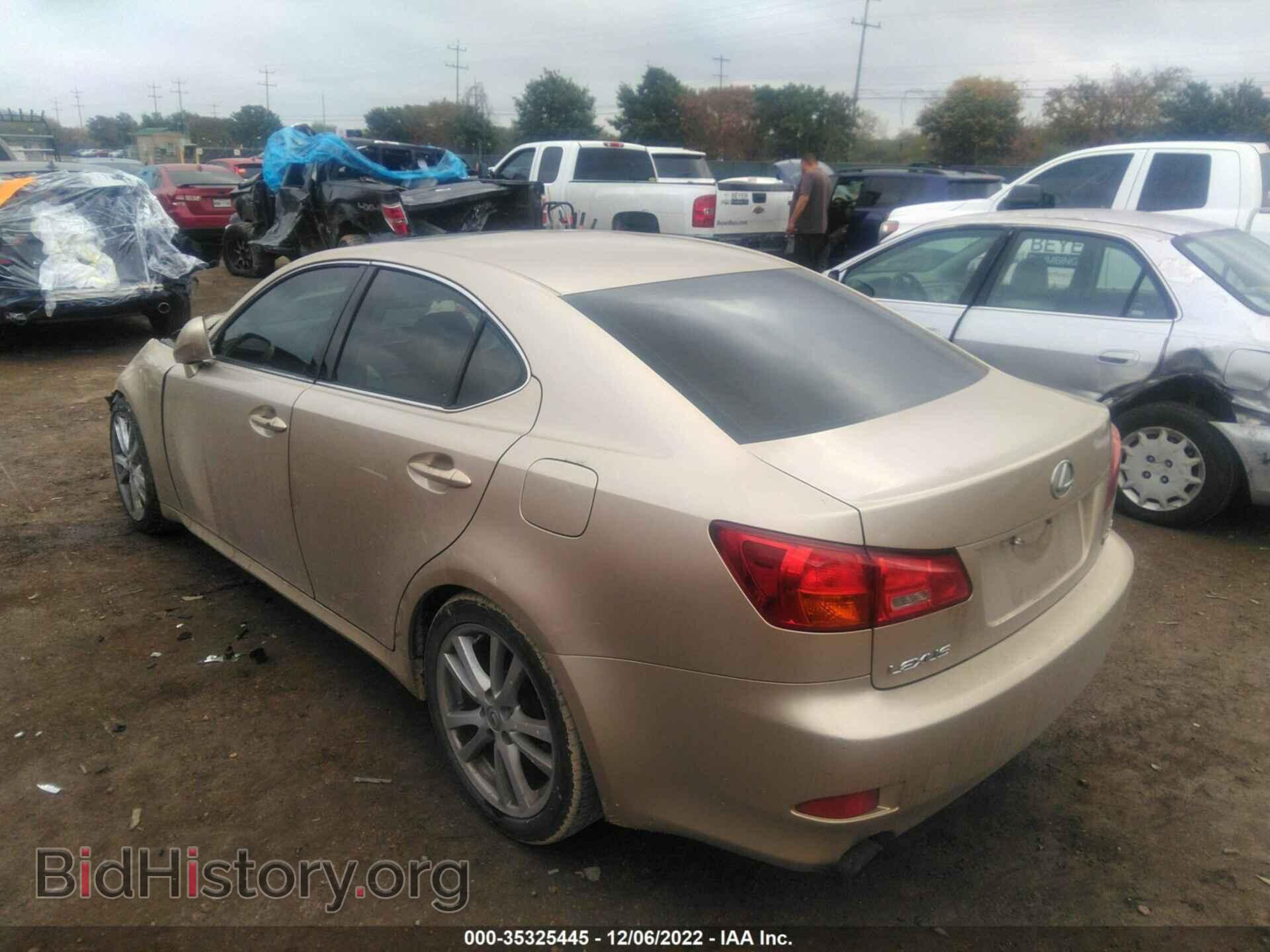 2006 LEXUS IS 250 - VIN: JTHBK262265009431 - Фото 3