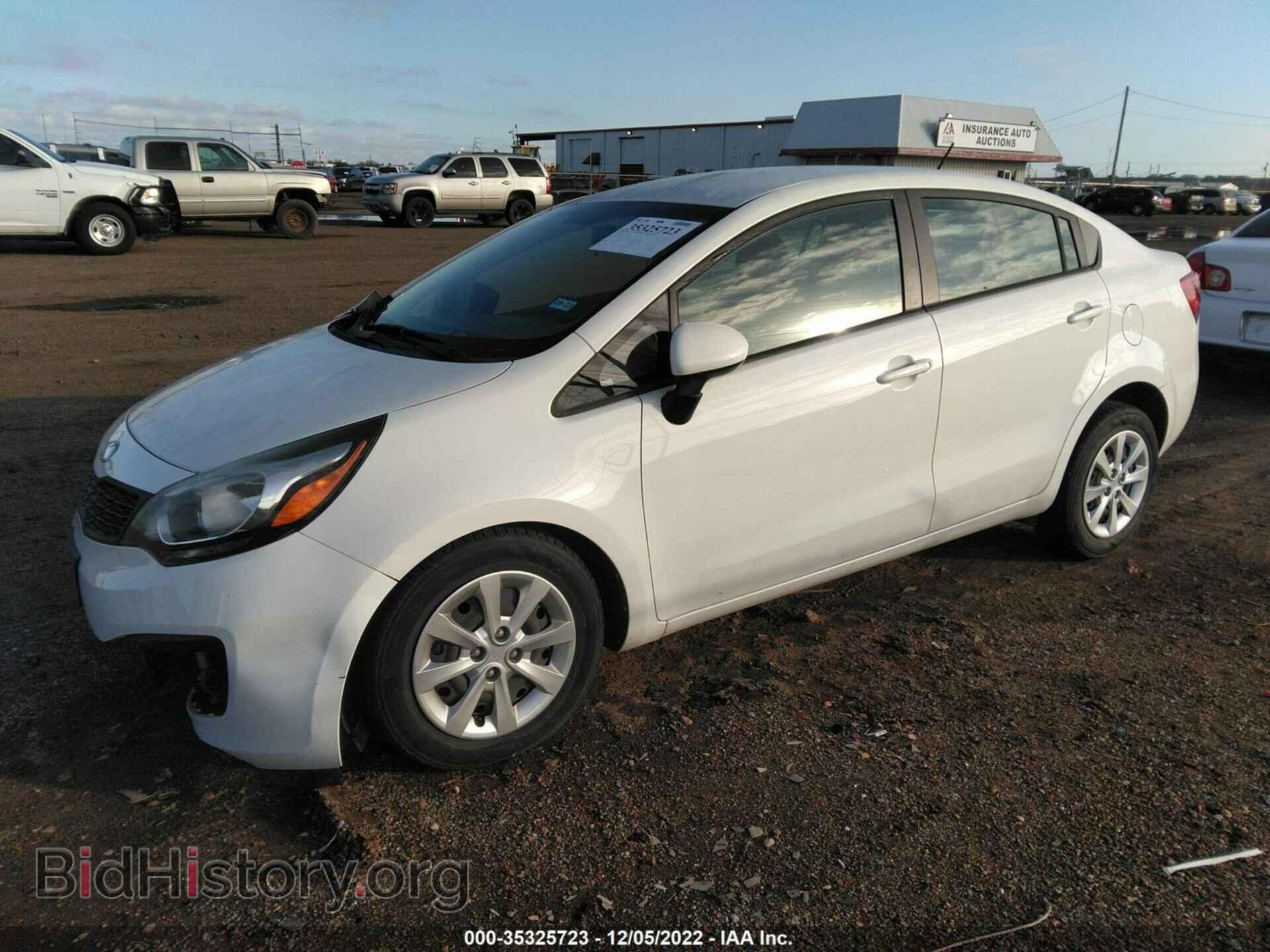2015 KIA RIO - VIN: KNADM4A36F6421861 - Фото 2