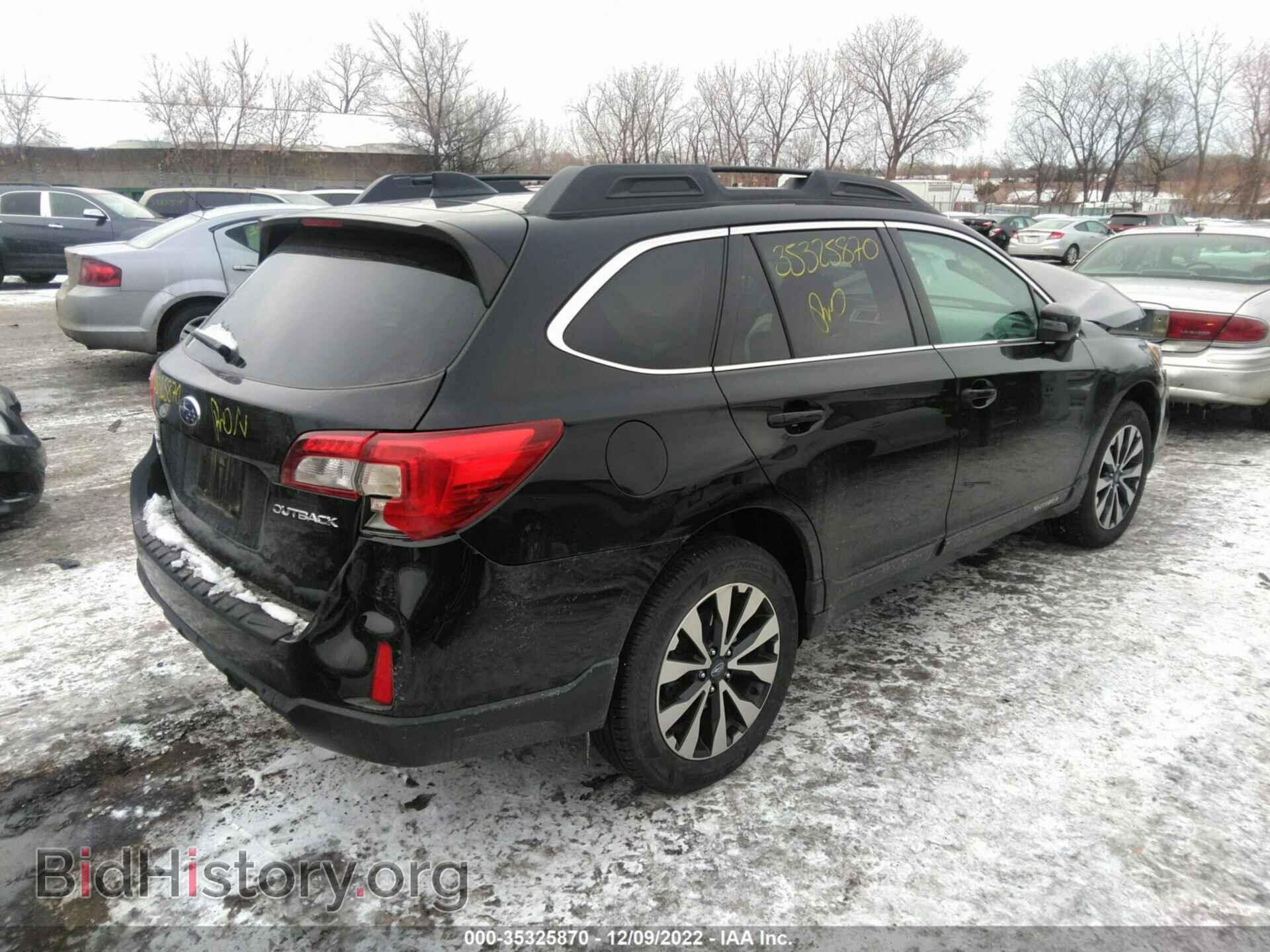 2016 SUBARU OUTBACK - VIN: 4S4BSANC0G3272497 - Фото 4