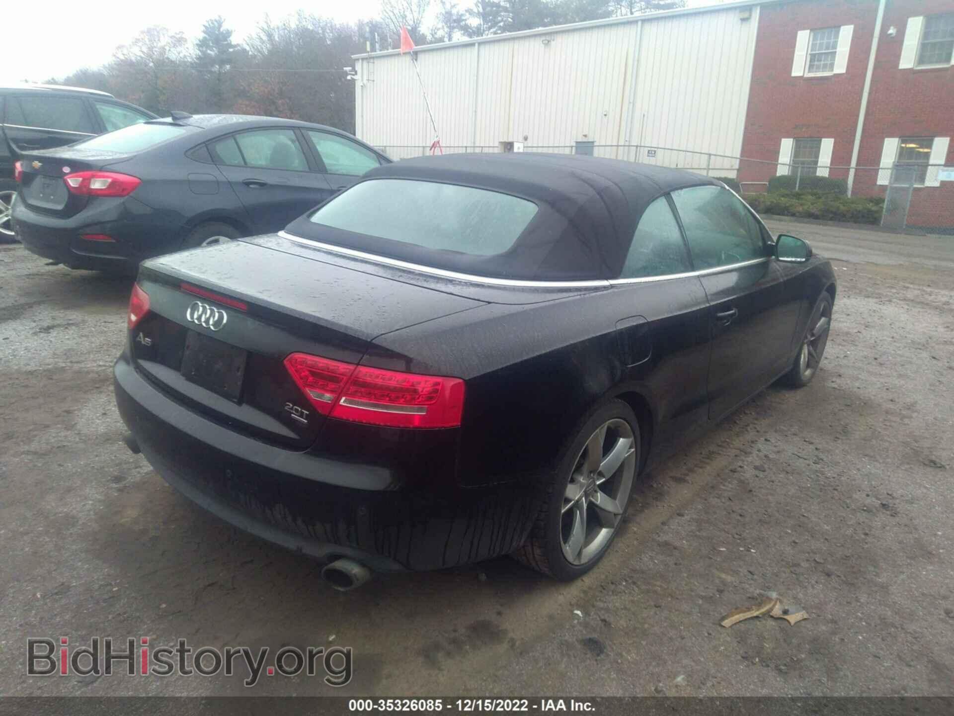 2011 AUDI A5 - VIN: WAULFAFH1BN020162 - Фото 4