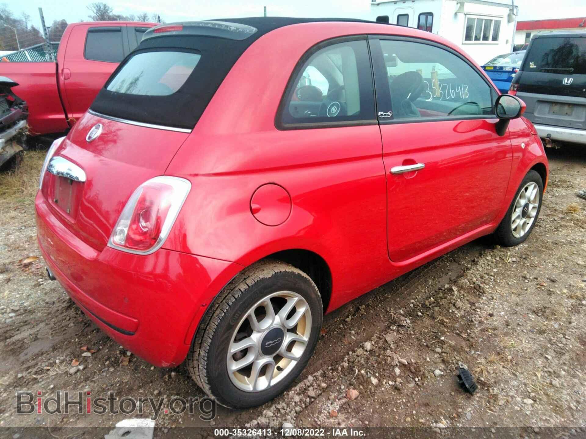 2012 FIAT 500 - VIN: 3C3CFFDR7CT126794 - Photo 4