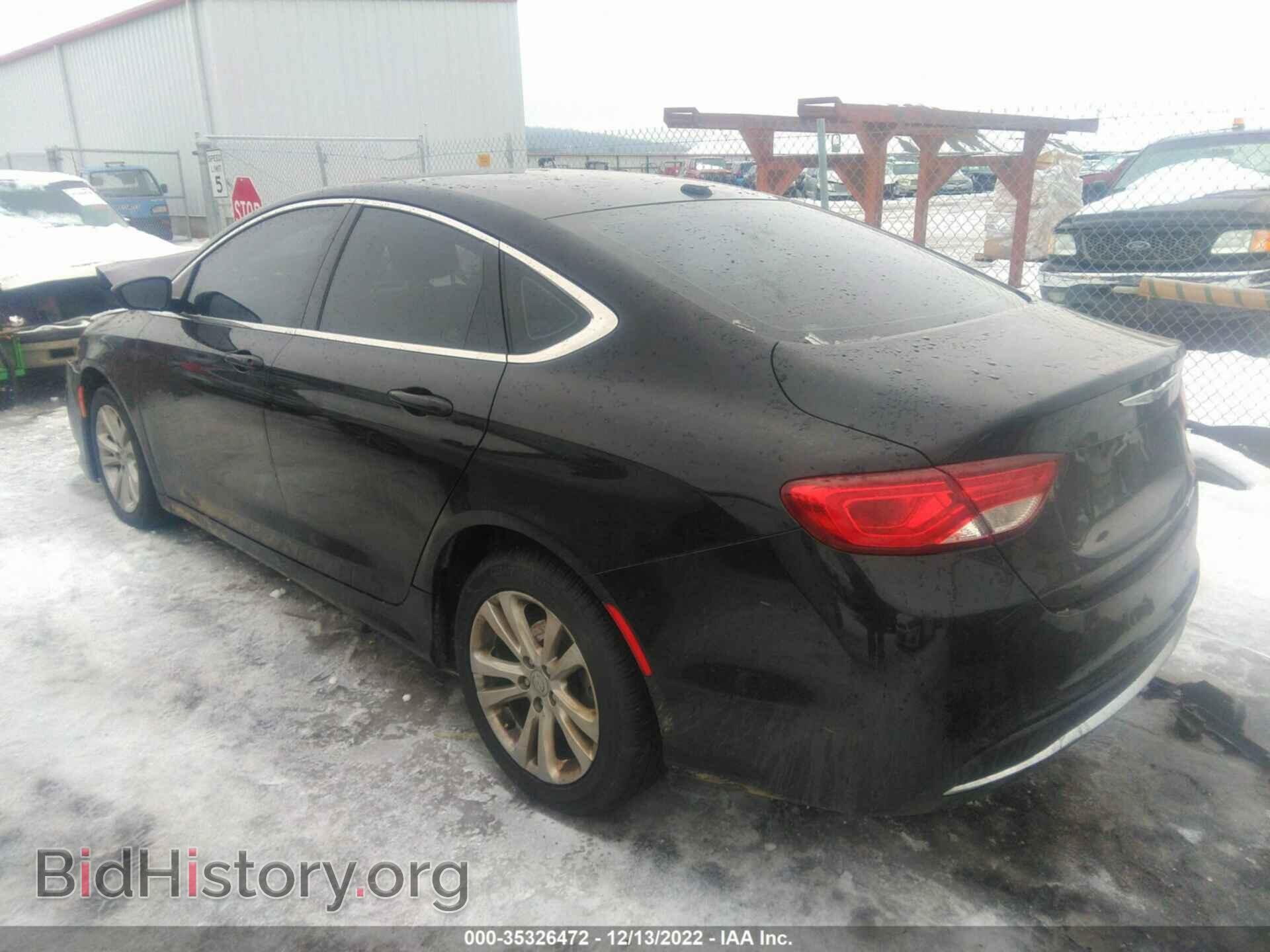 2015 CHRYSLER 200 - VIN: 1C3CCCAB8FN660793 - Фото 3